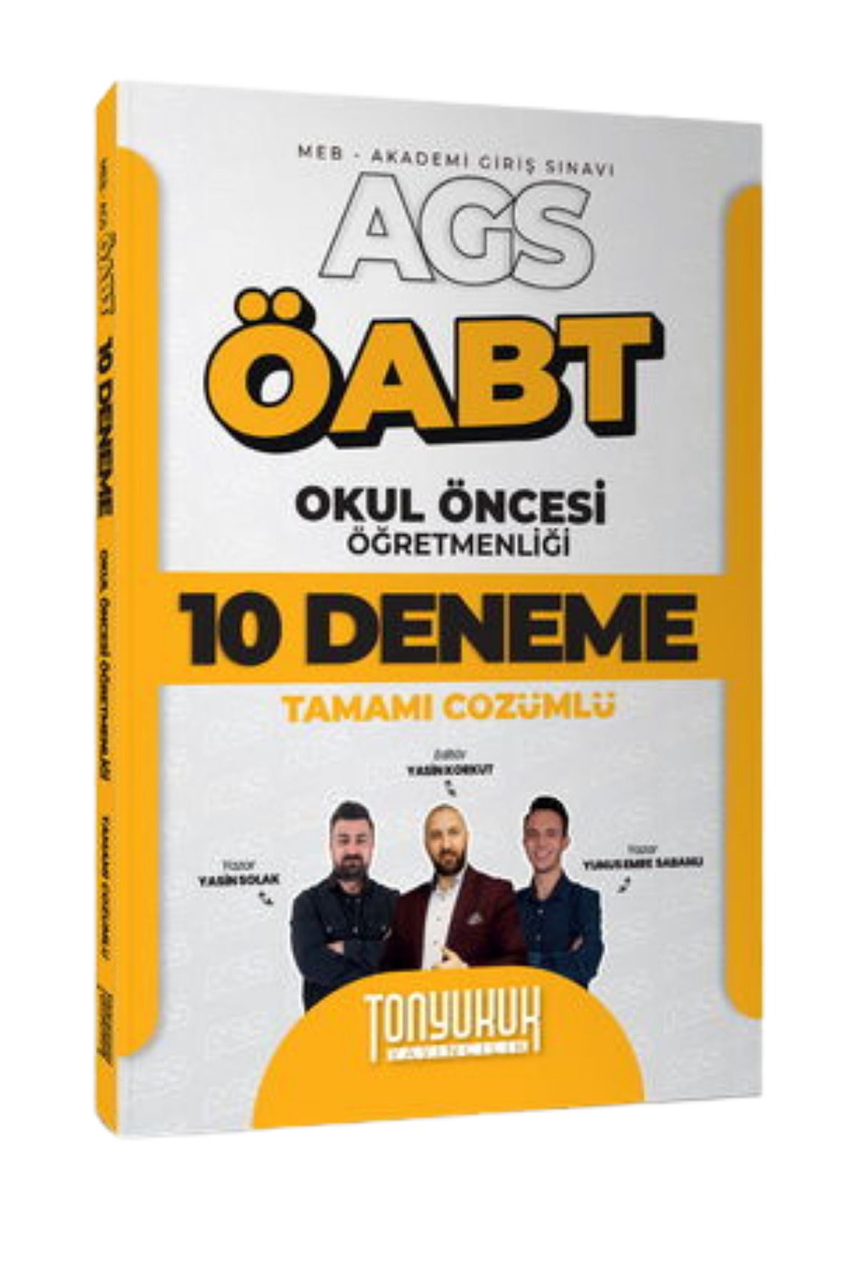 Yediiklim Yayınları MEB-AGS ÖABT Okul Öncesi Öğretmenliği Tamamı Çözümlü 10 Deneme Sınavı-YEP YENİ
