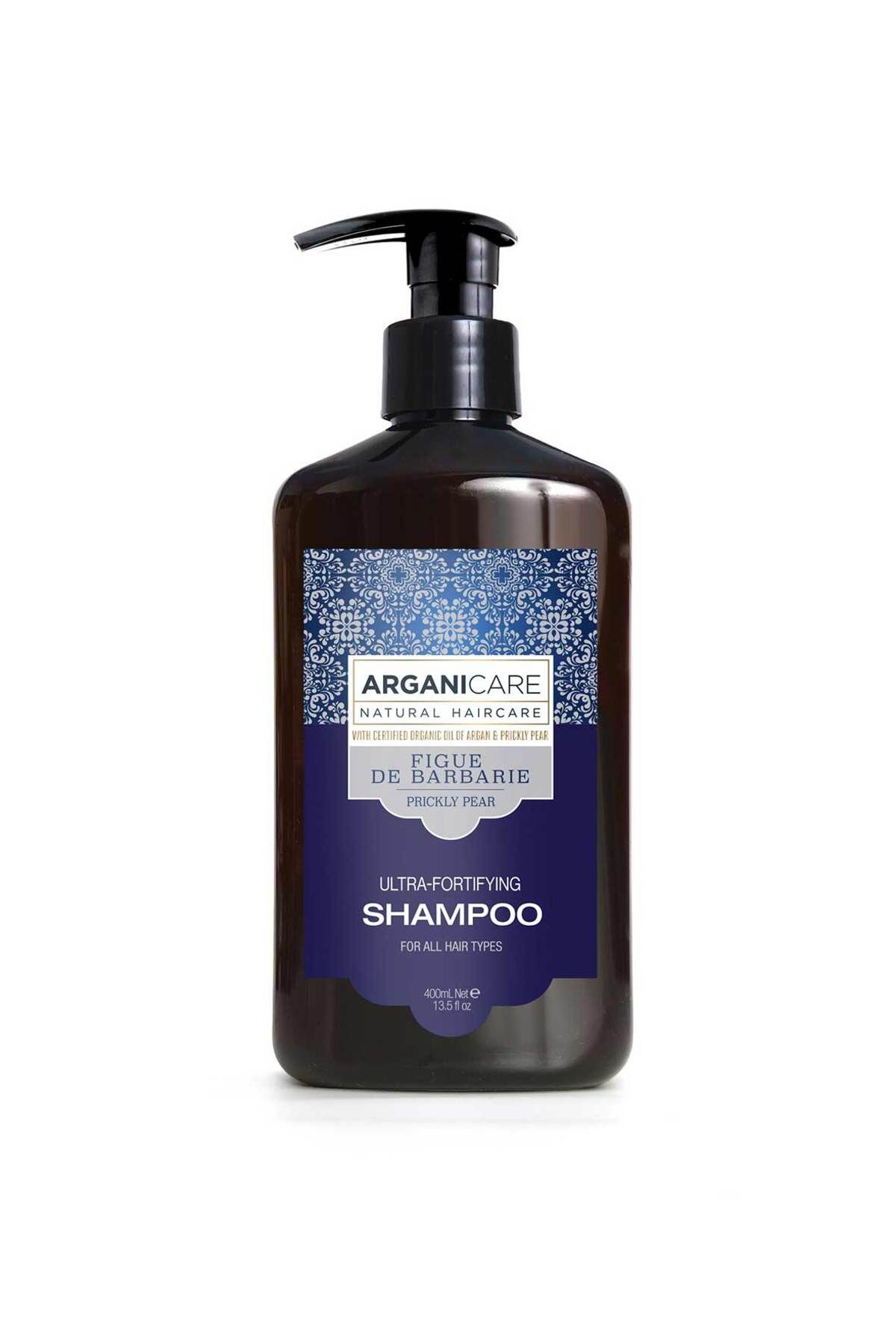 Arganicare-Șampon întăritor și hrănitor cu ulei de cactus pentru toate tipurile de păr, Arganicare, 400 ml 3