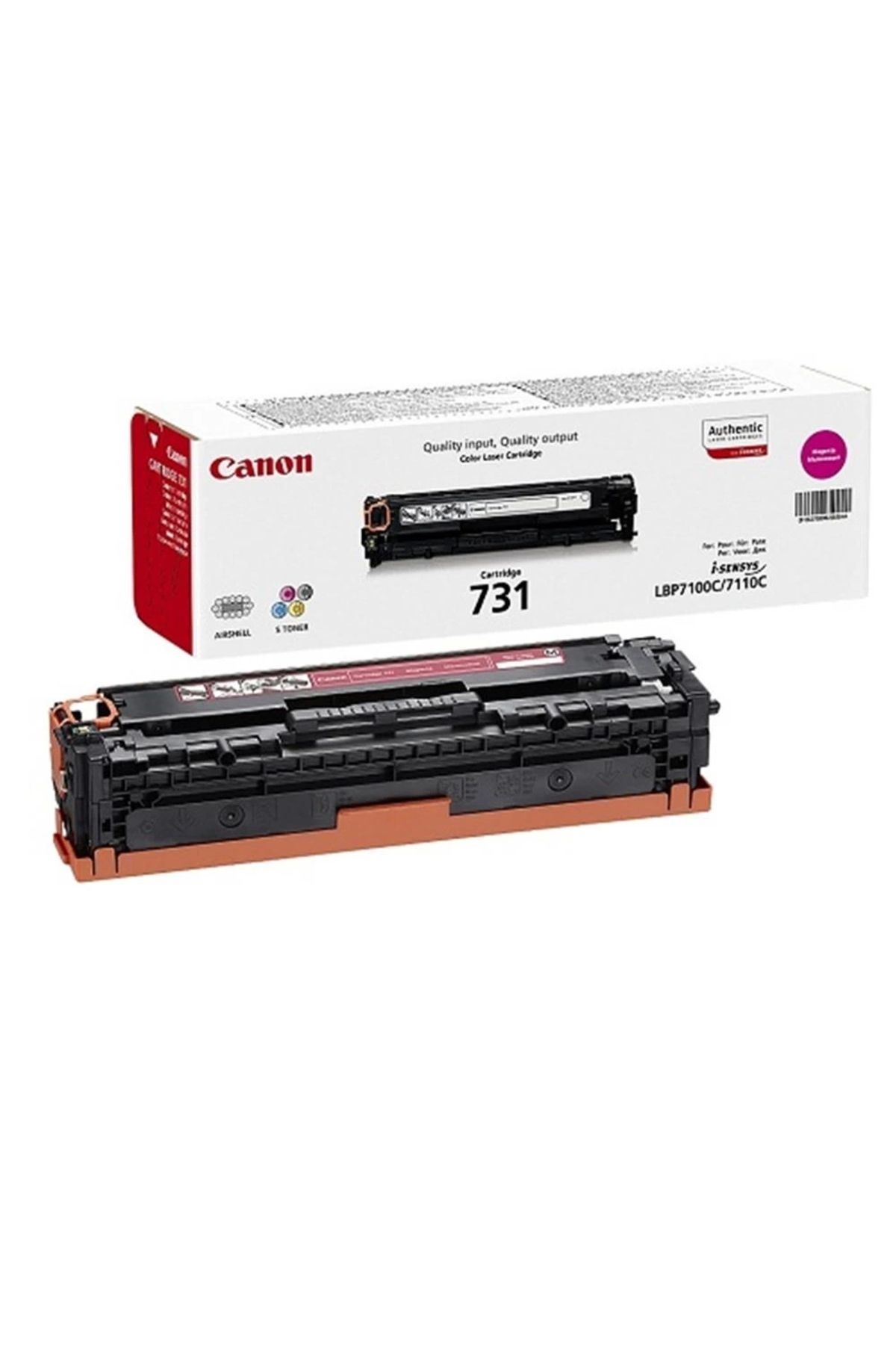 Canon CRG-731M Magenta Kırmızı 1.500 Sayfa Toner LBP7110 MF628-8230-8280