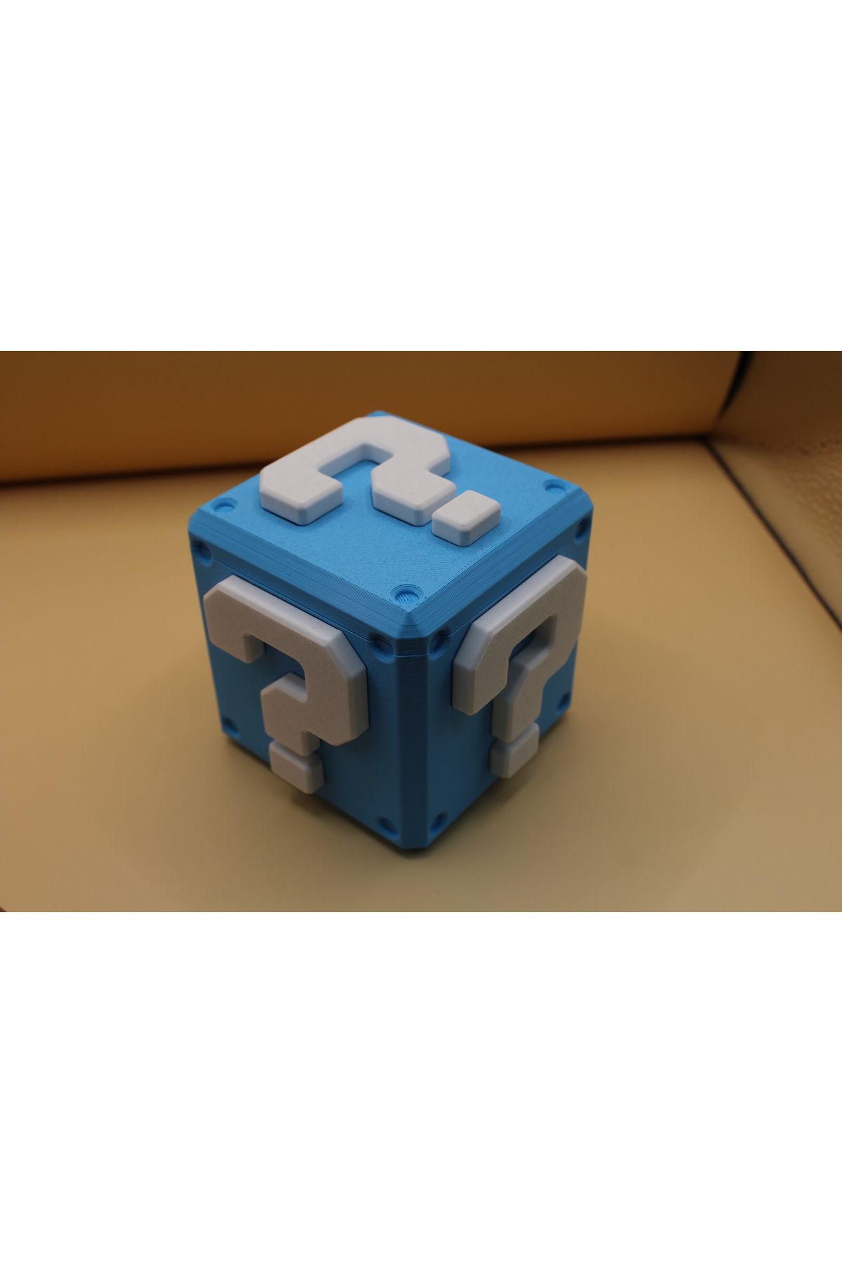 mutes 3D DEKORATIF MARIO KUTUSU MAVİ-116