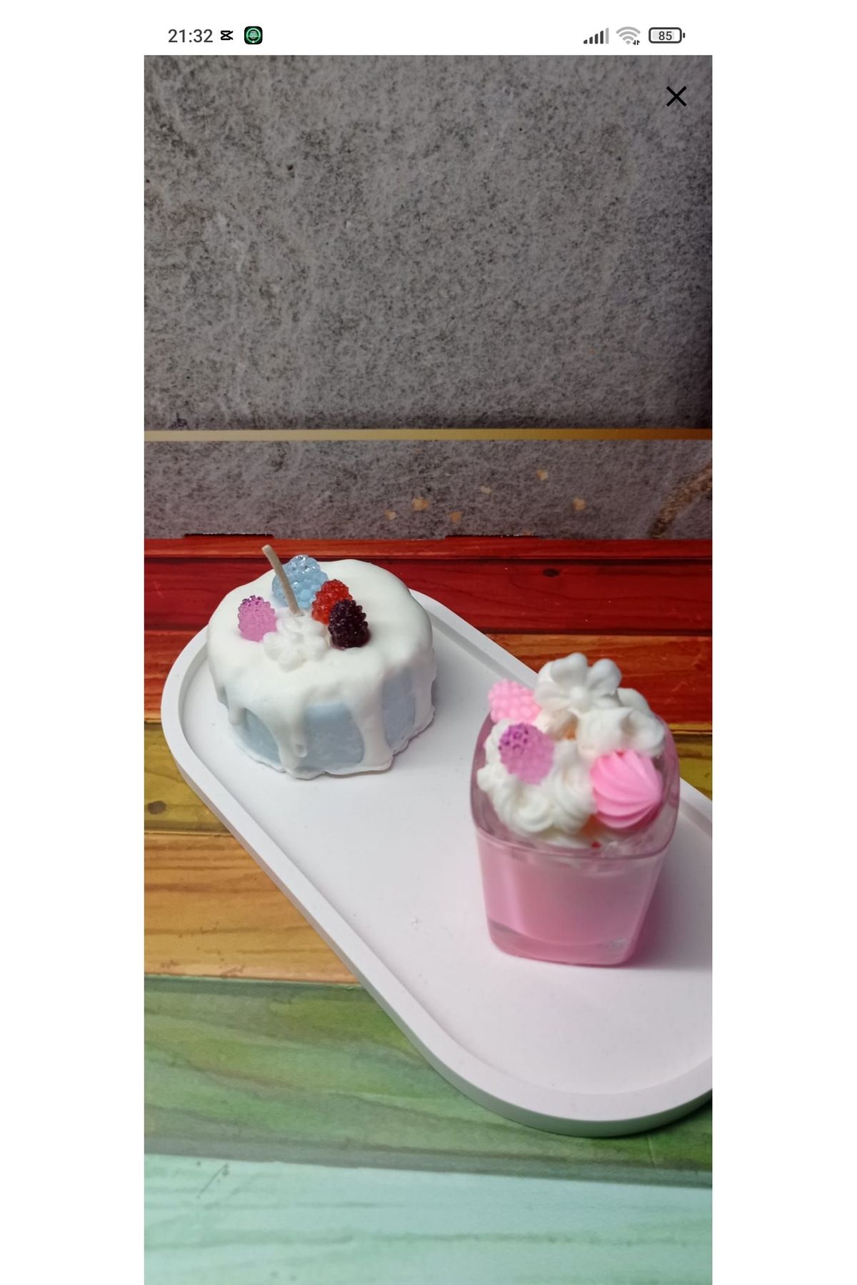 Pinhomedizayn Krema rüyası set %100 soya