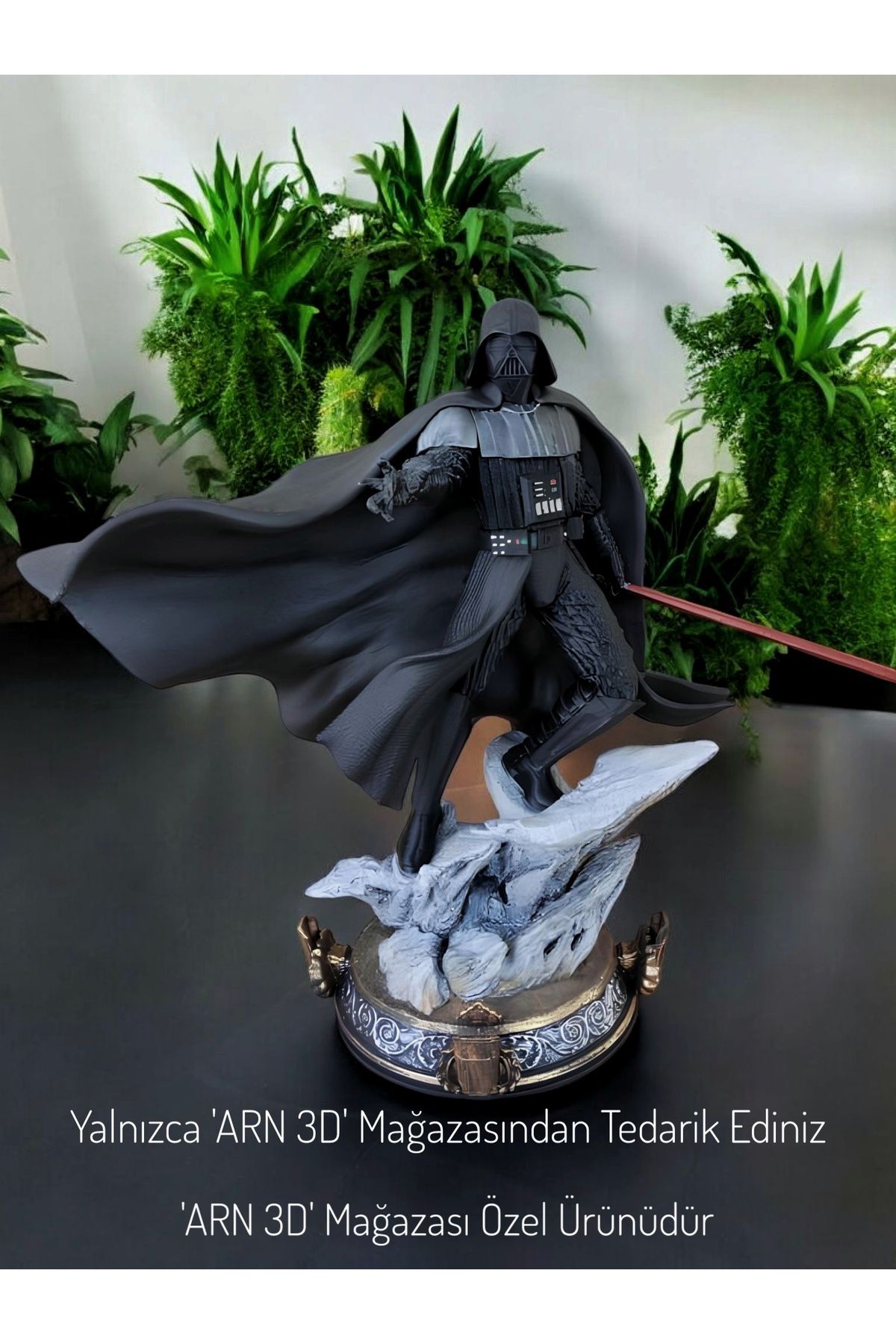 ARN 3D Darth Vader Dekoratif Figür