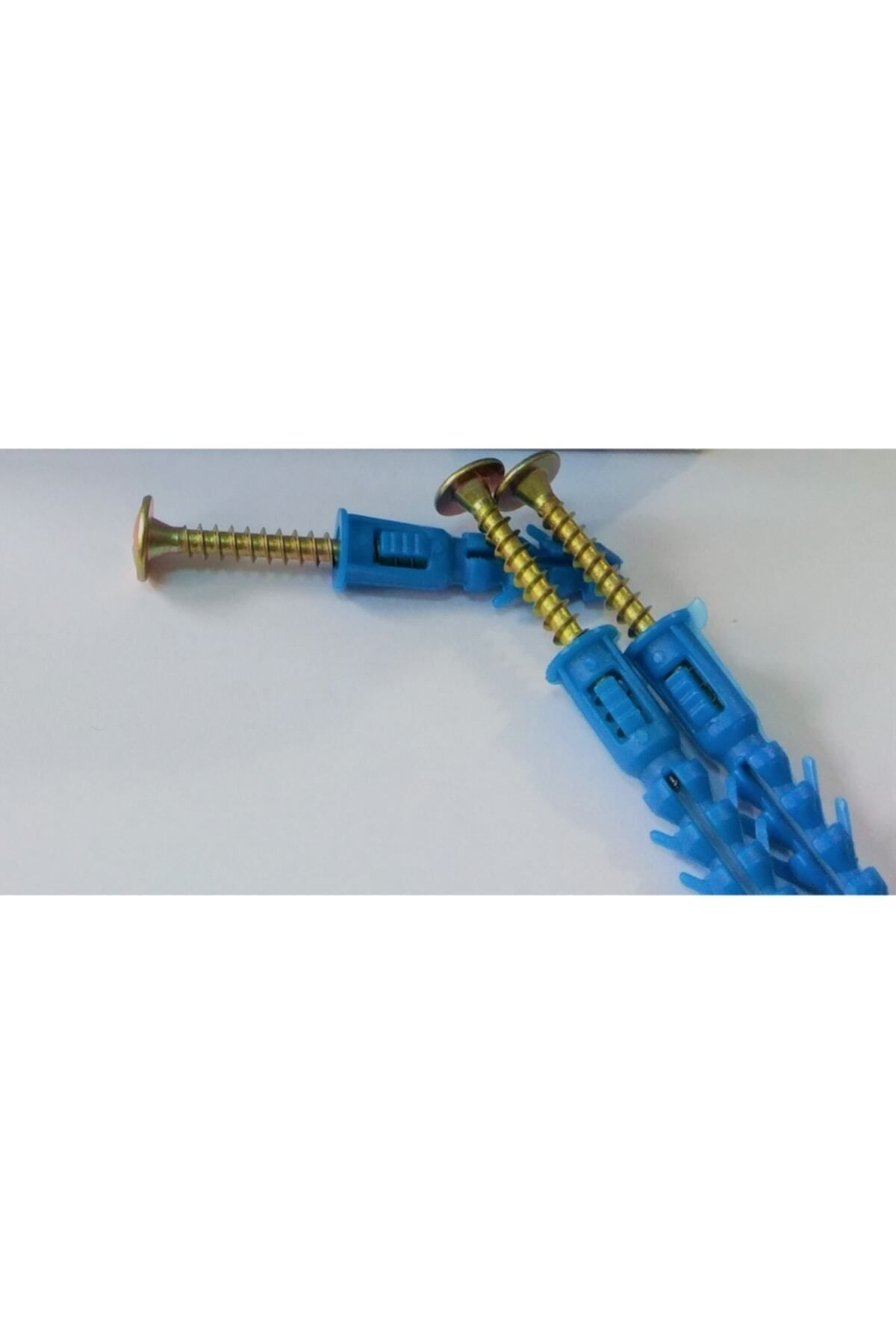 Mikasso Kalibre Vida & Dübel Takım 8mm 25 Adet Pul Başlı Dübel