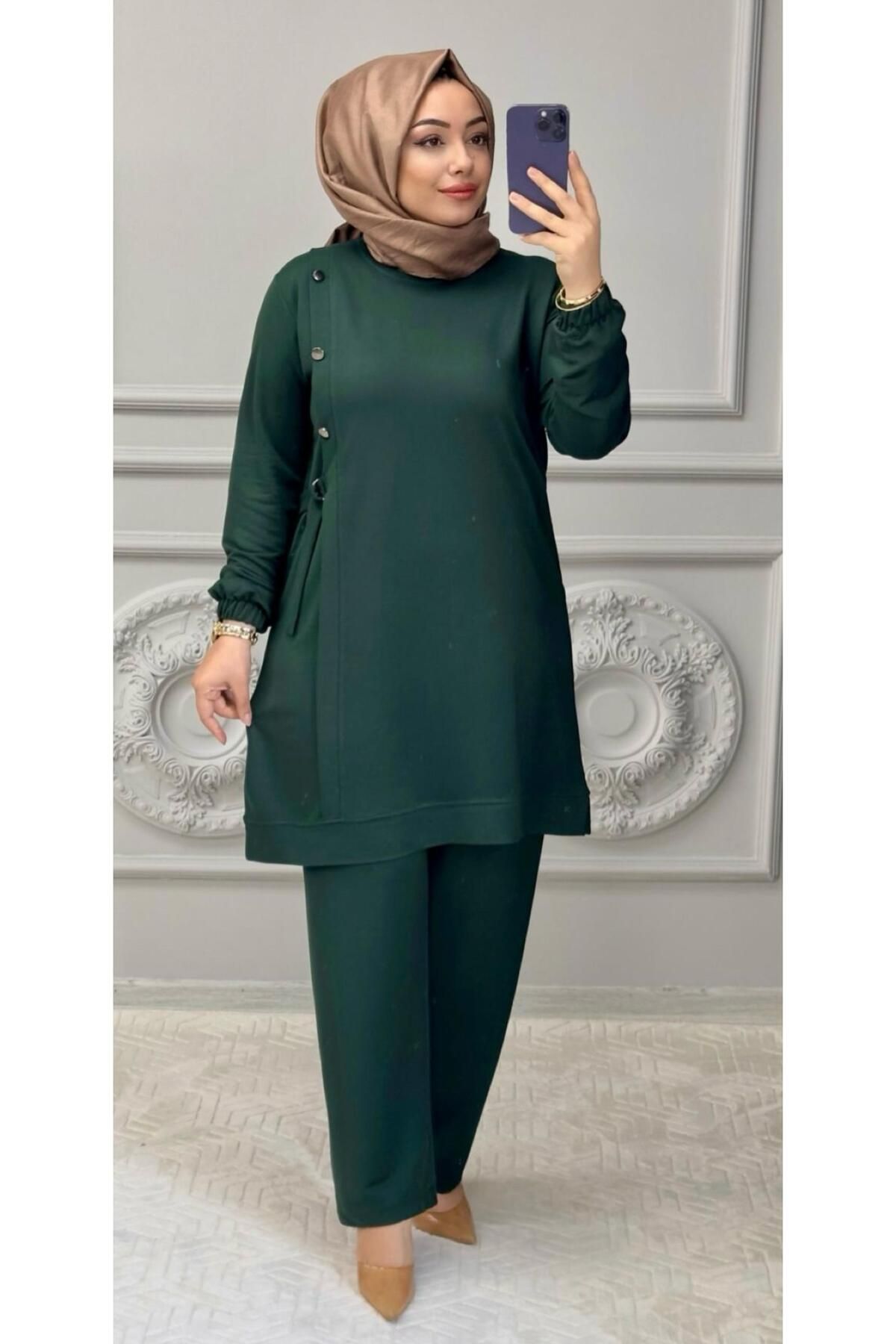Ebrarengiz Moda SUDEM KADIN TESETTÜR TAKIM
