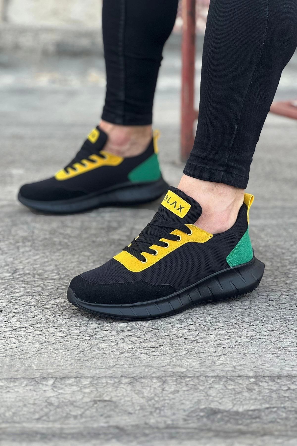 Litae Trend063 Kömür Füme Triko Erkek Spor Ayakkabı