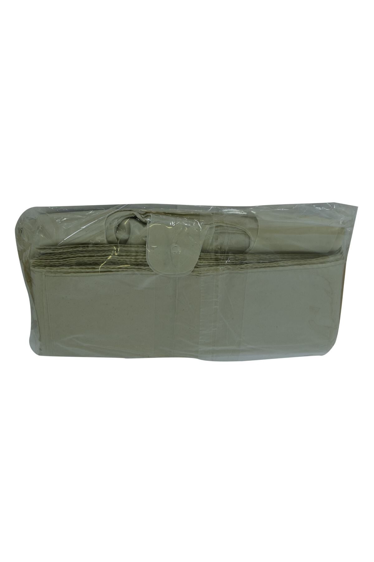 Mikasso Büyük Boy Atlet Geri Dönüşüm Granül Çanta Poşet 52x33 Cm Kalın Gri 1000 Gr 1 Paket Poşet