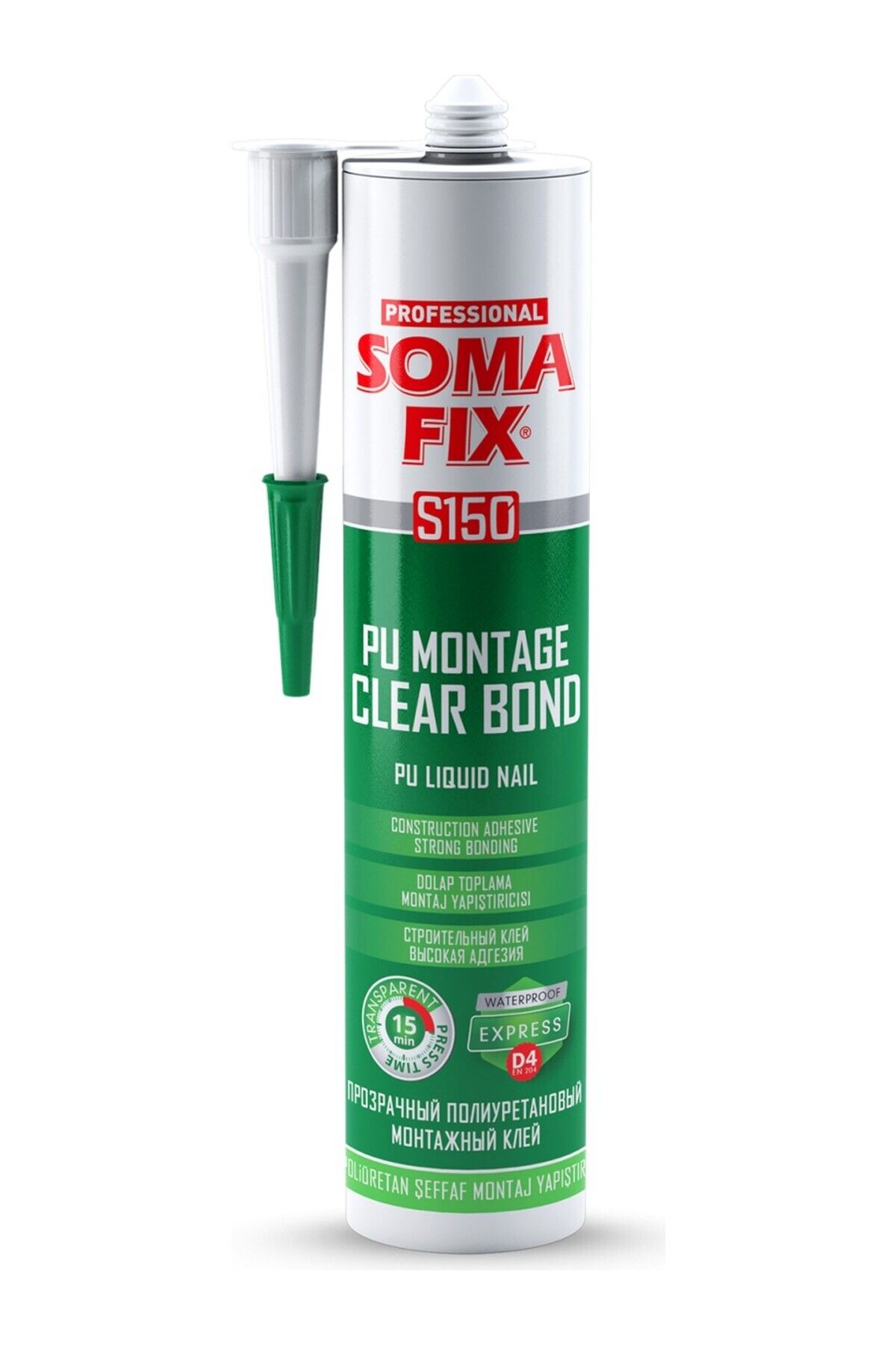 Mikasso Pu Montaj Yap. Plastik 310 ml TR