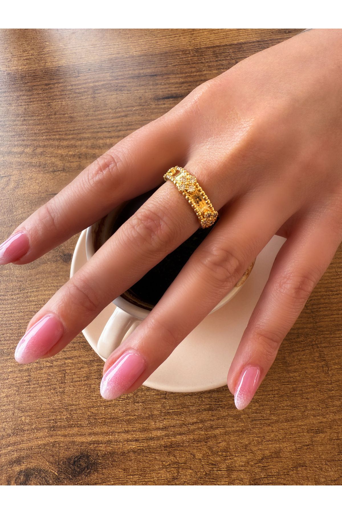 HeyYou Jewelry Ayarlanabilir marka yüzük