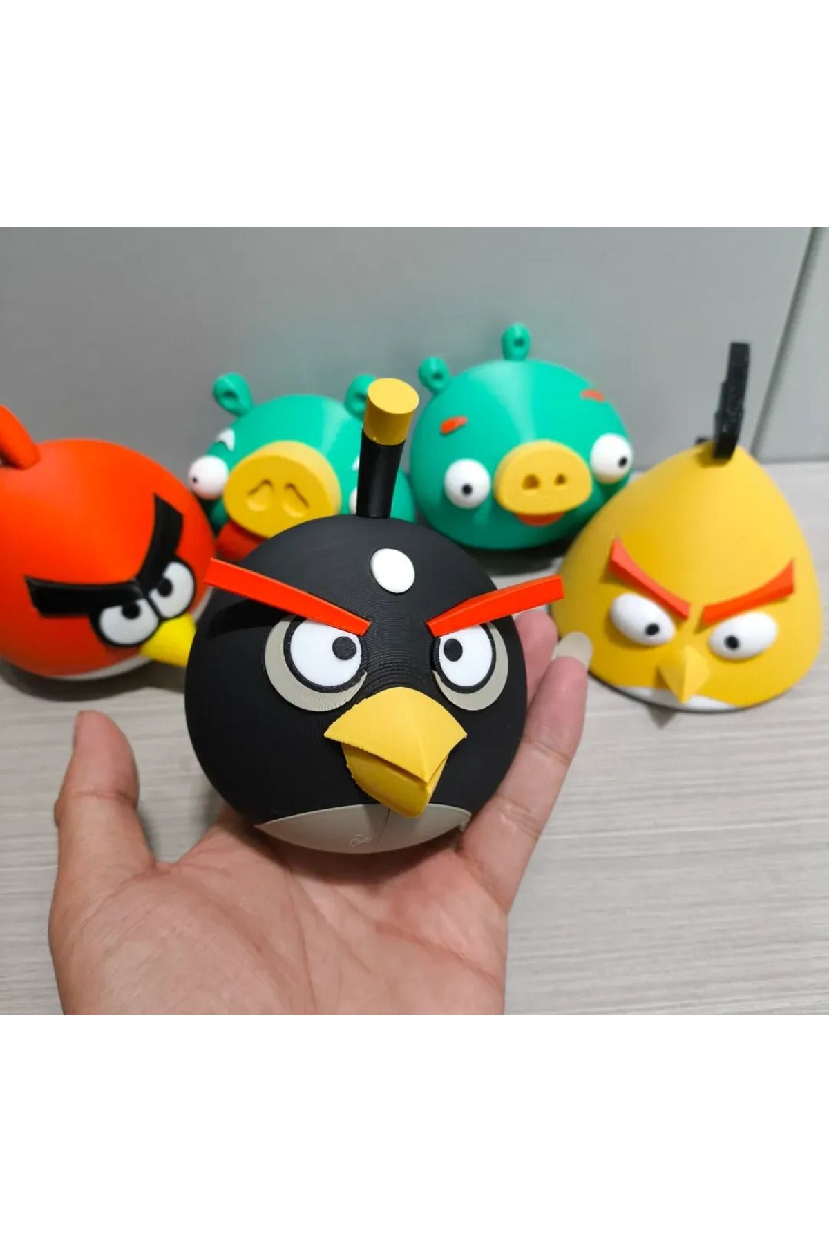 Blokizatech Angry Birds Bomb Black Figür Oyuncak 13cm