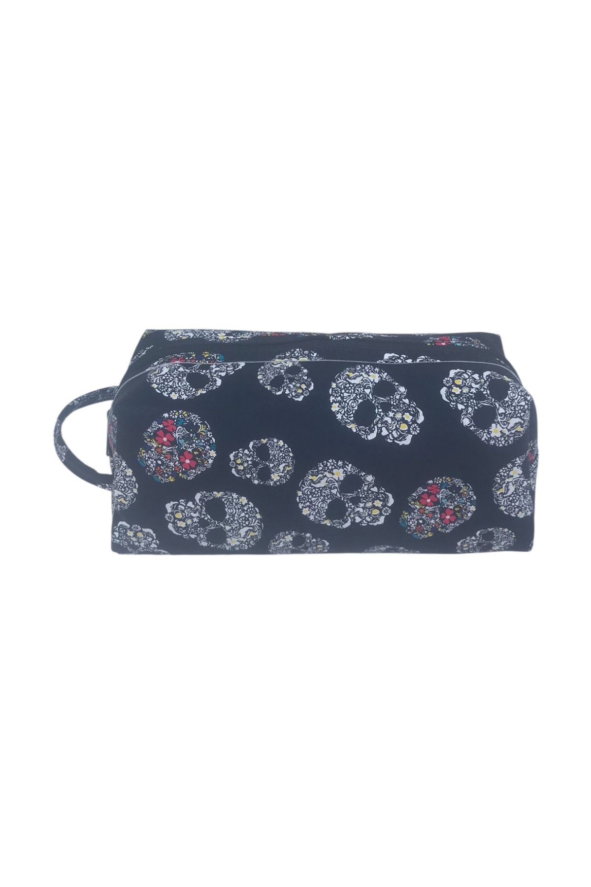 Wallery Bags Çok Amaçlı El Çantası – Makyaj & Seyahat & Tıraş Organizer – Fermuarlı Kumaş Çanta