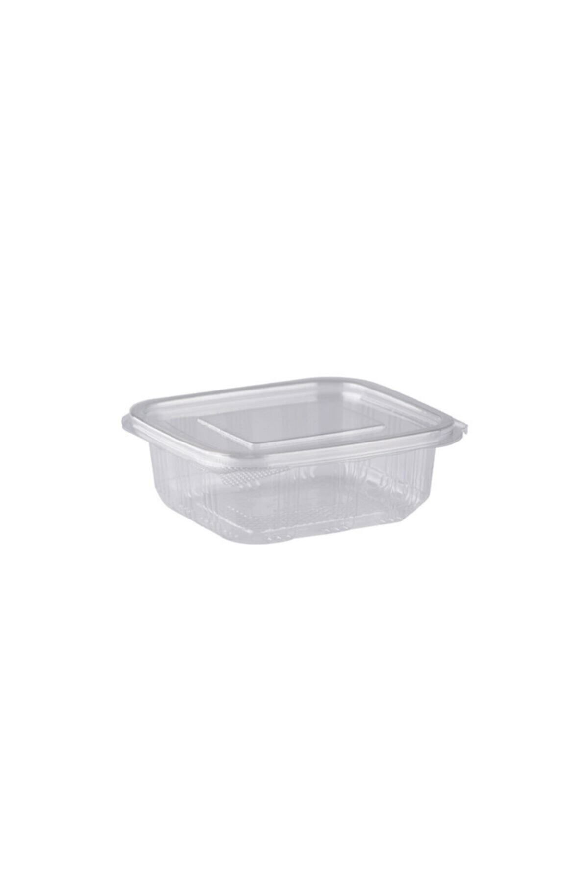 Mikasso Plastik Sızdırmaz Kap 150 Gr Cc 50 Adet 8 x 14 cm Turuncu