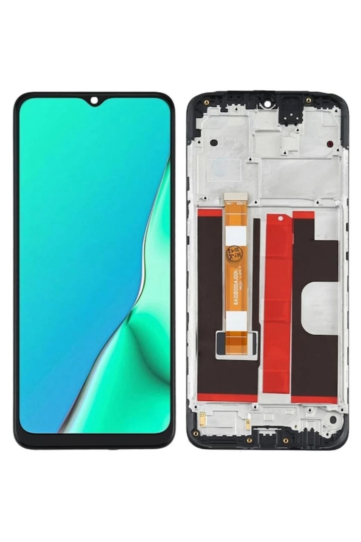 TamirCep Oppo A15 Uyumlu Çıtalı Ekran Lcd Dokunmatik Beraber