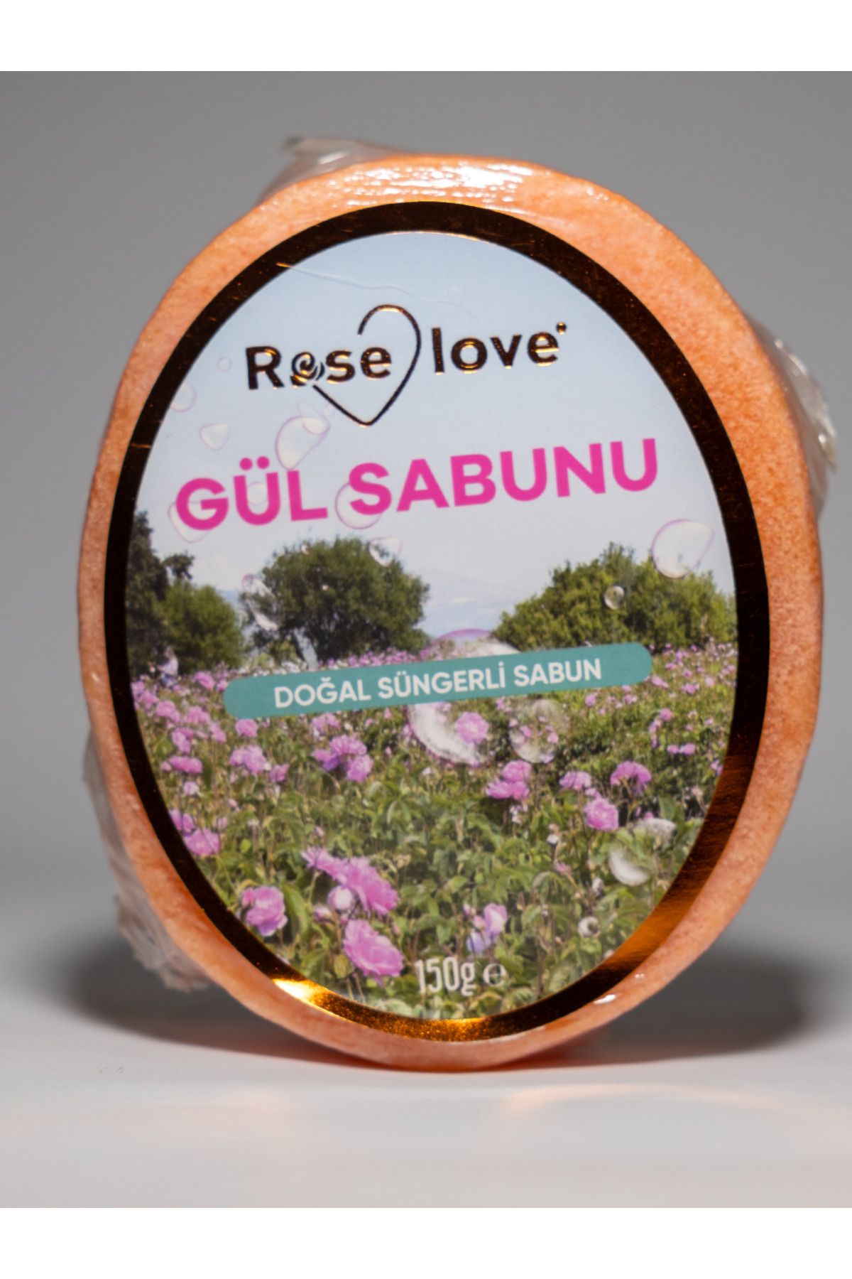 RoseLove SÜNGERLİ GÜL SABUNU