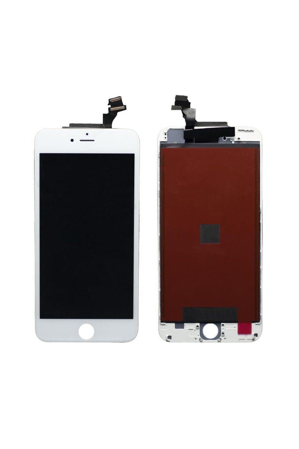 TamirCep Iphone 6 Plus Uyumlu Beyaz Ekran Lcd Dokunmatik Beraber
