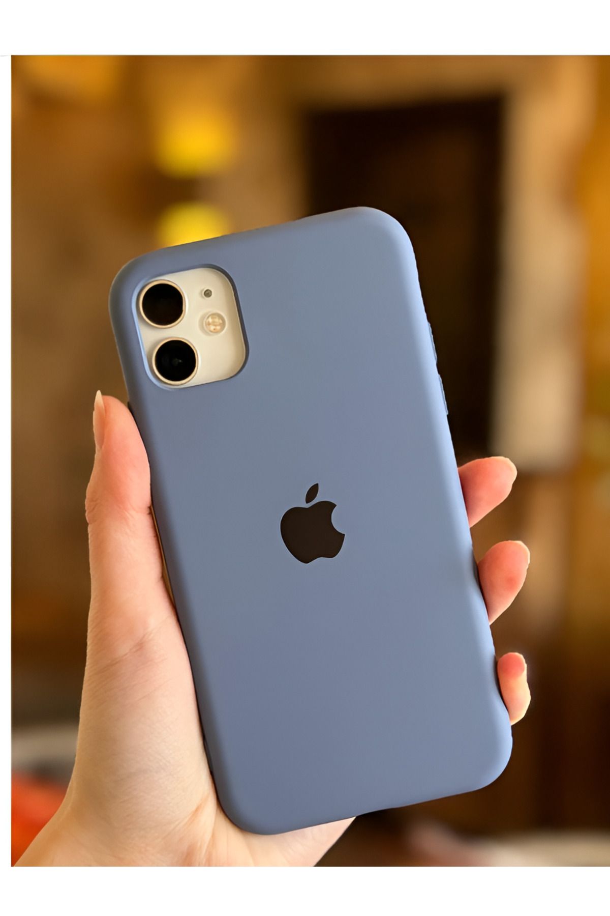 EXS Aksesuar Iphone 11 Uyumlu Içi Kadife Lansman Silikon Kılıf Kapak