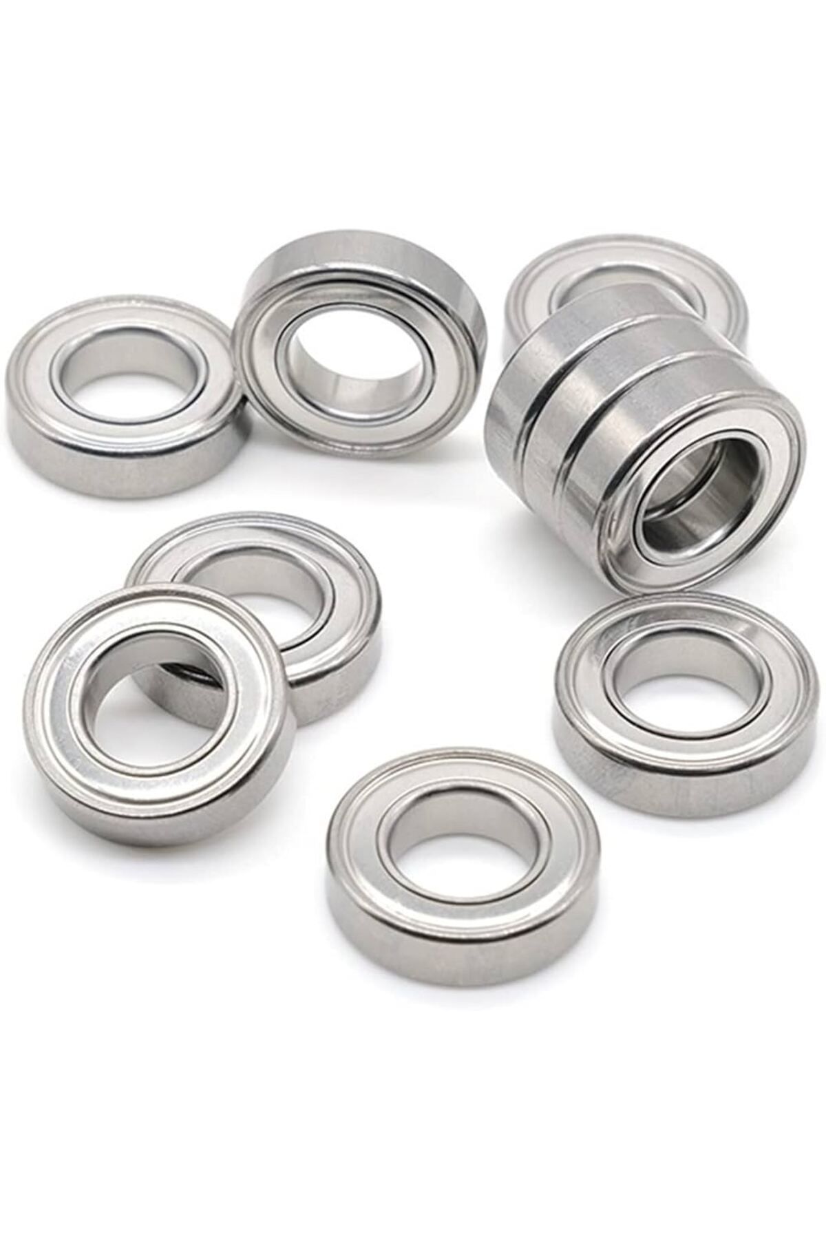 Mikasso 6801 ZZ Rulman 12x21x5 (10 Adet) Metal