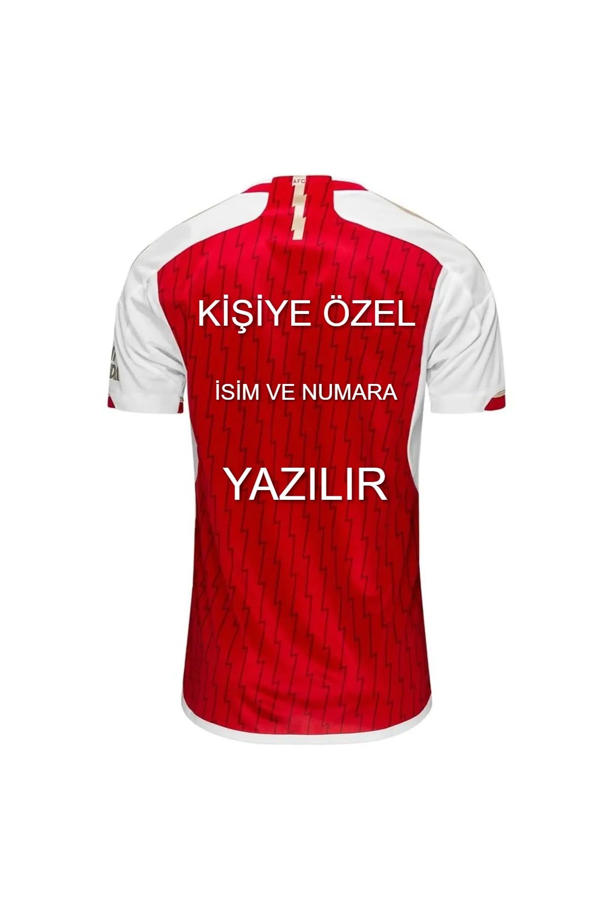 Lion Spor Arsenal 2023/24 Yeni Sezon Kişiye Özel İsimli İsimsiz İç Saha Forması
