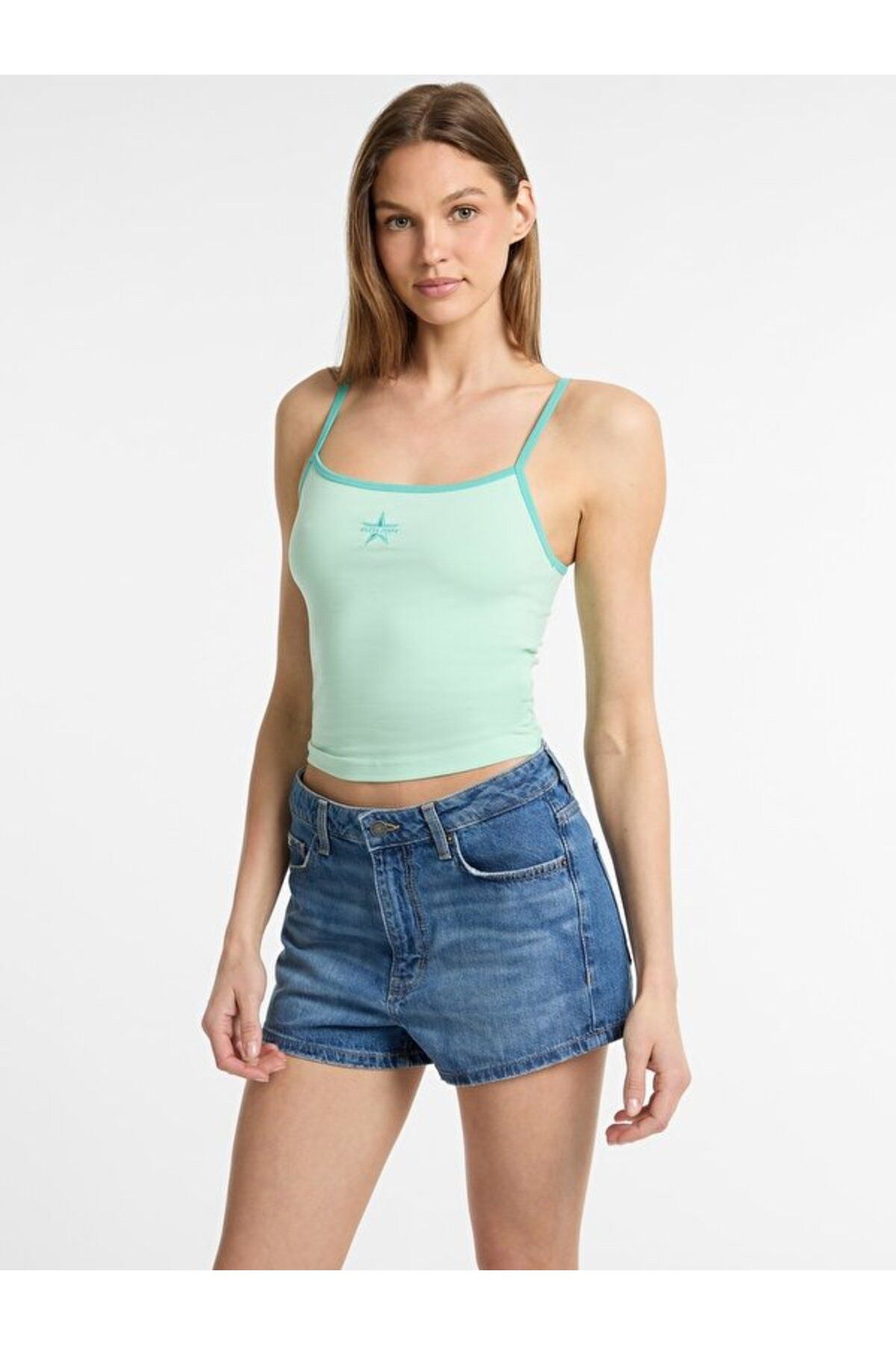 Guess Jeans Emb Kadın Top