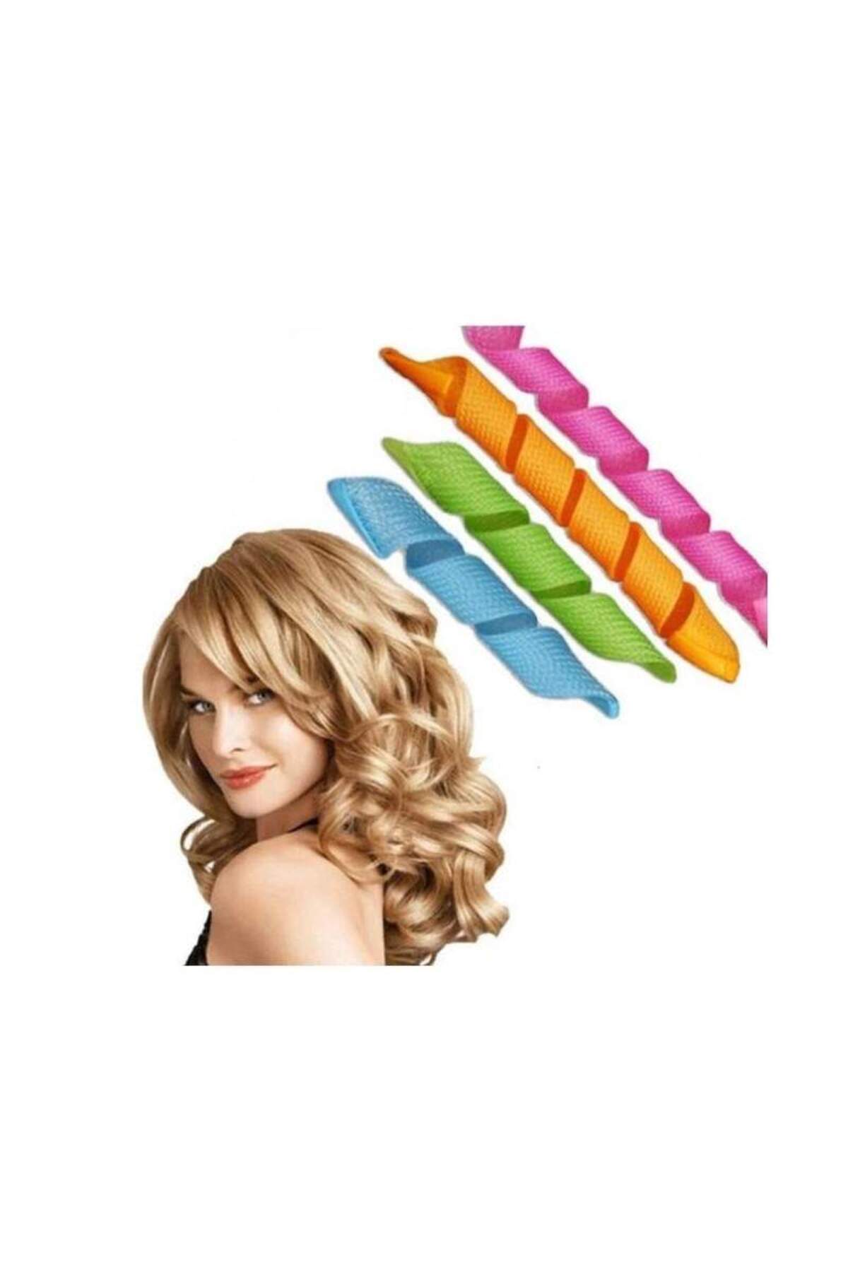 SIKS-Set of 16 SIKS® flexible curlers, easy to apply, multi-colored 3