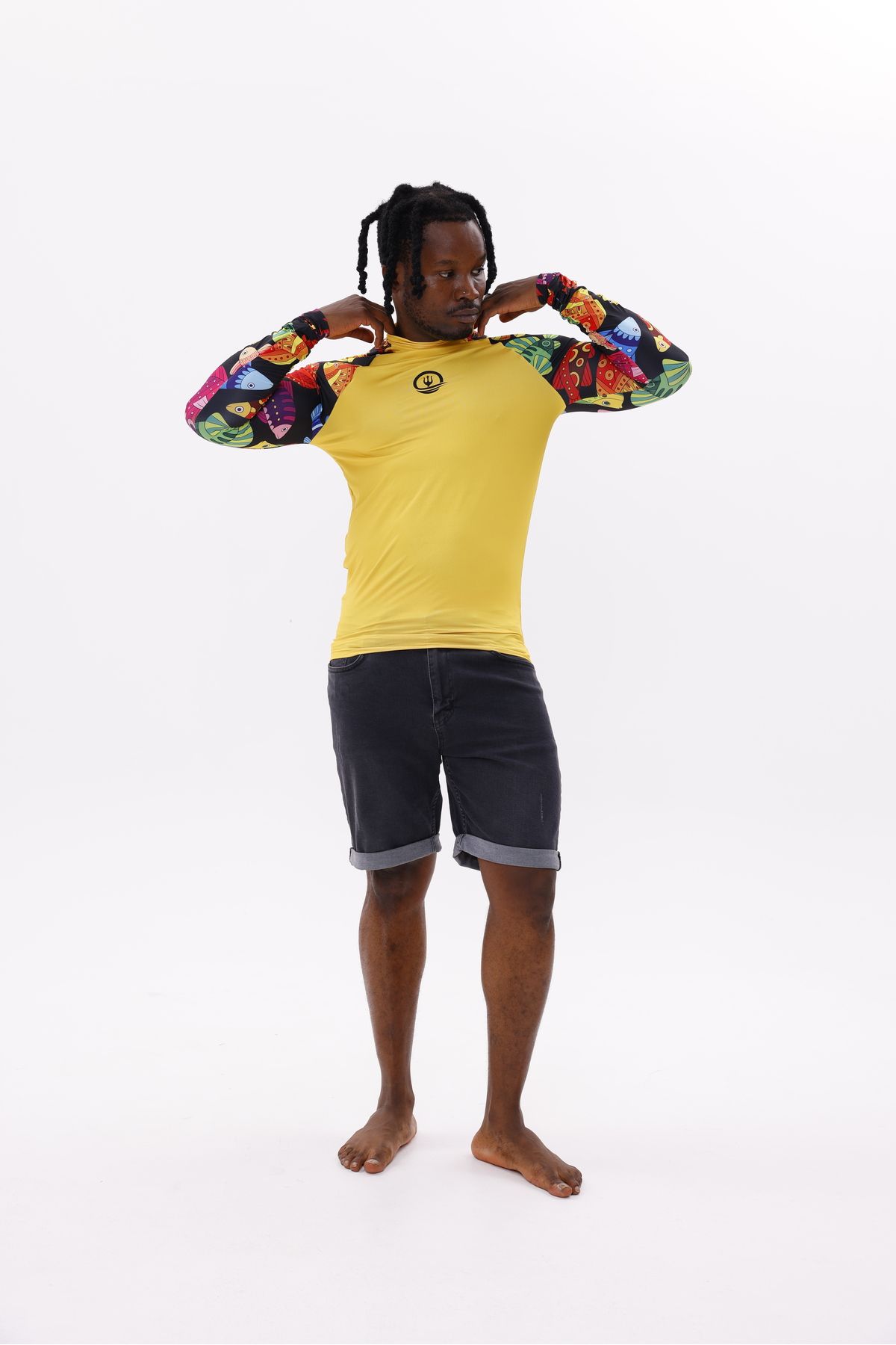NEPTUNUS SHOP UPF50,ERKEK UZUN KOLLU RASHGUARD,SU SPORLARI ÜST GİYİM
