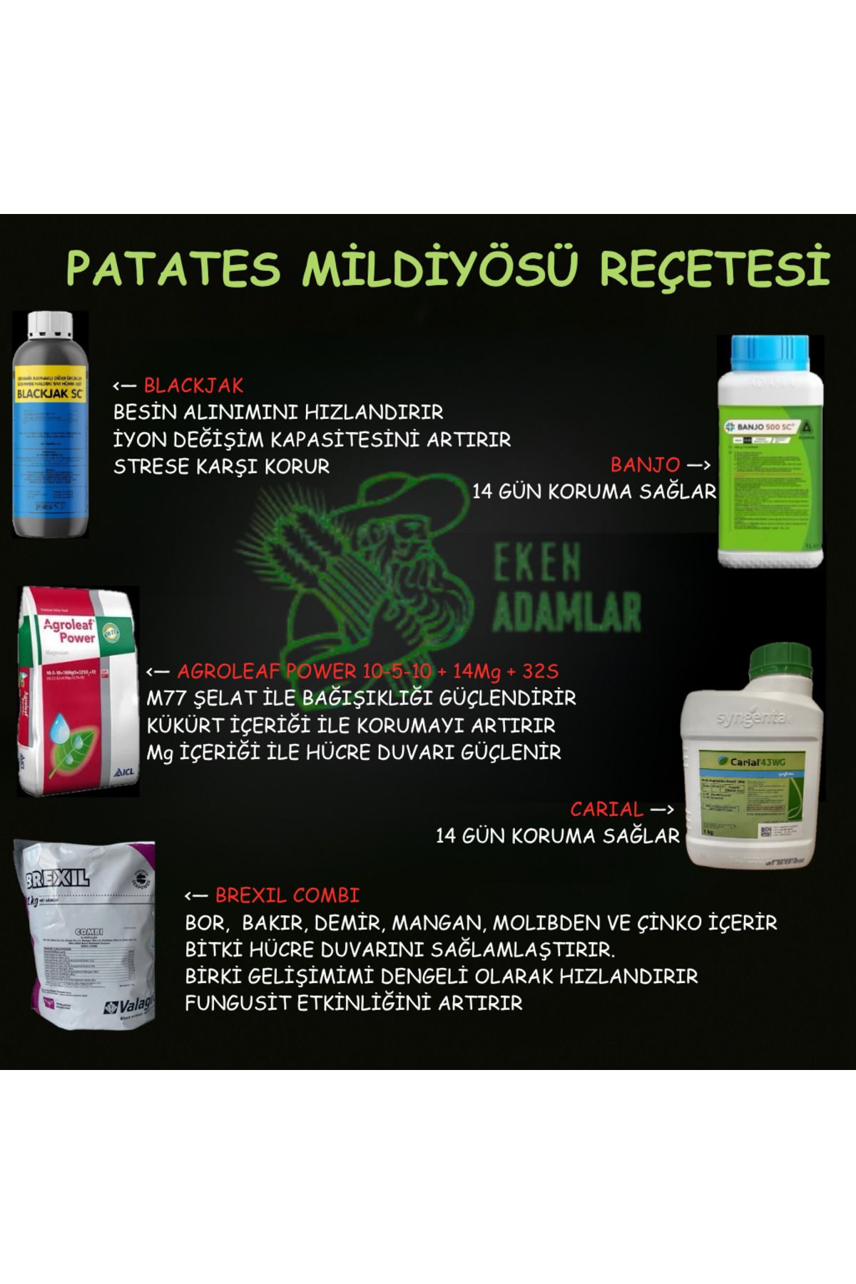 EKEN ADAMLAR - MİLDİYÖ REÇETESİ - 2 UYGULAMA