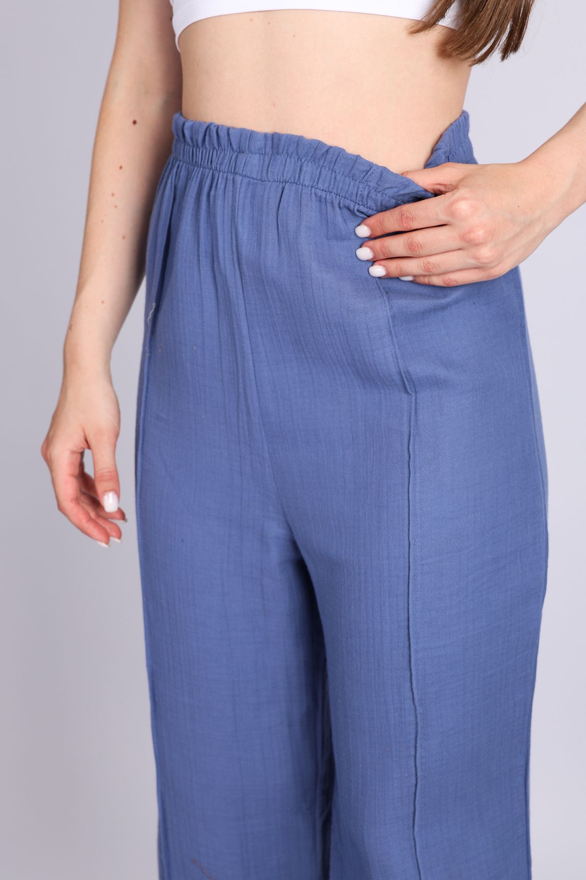 TuEs Fashion Bol paça pantolon