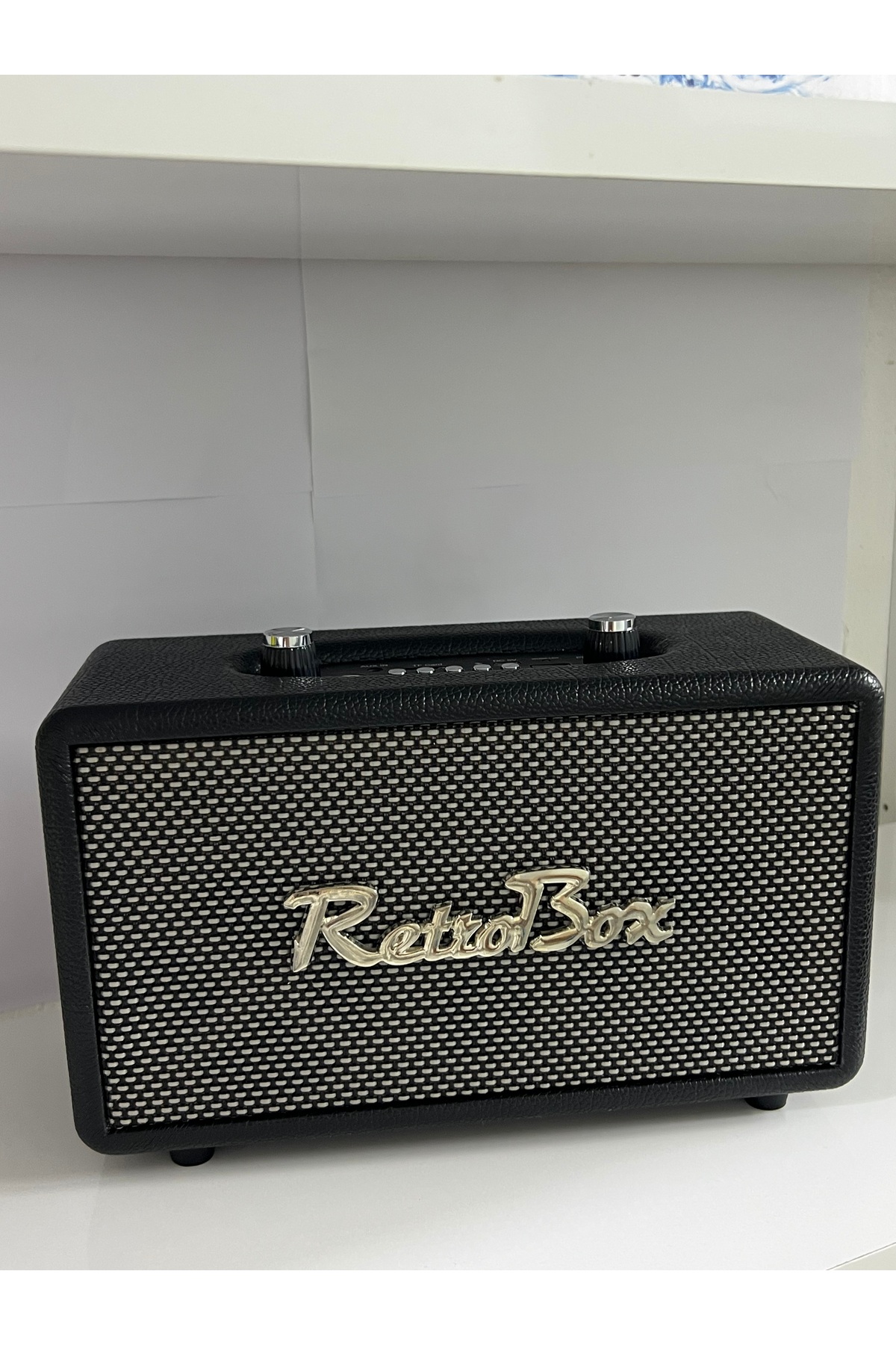 ACL ACS-19 20W Mikrofonlu Retro Müzik Kutusu Bluetooth Hoparlör