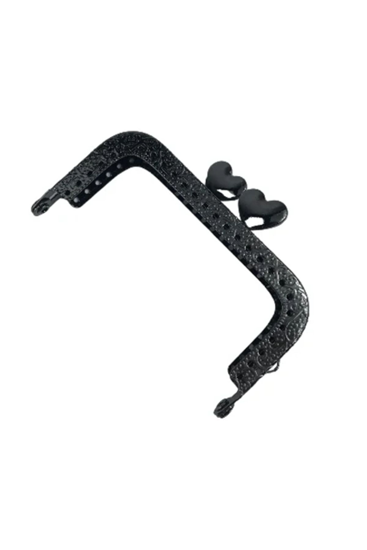 Emir Yün ve Hobi Malzemeleri Kalpli Metal Cüzdan Bursu Kavisli (8 cm / 10 cm) – Cüzdan Klips Aksesuarı