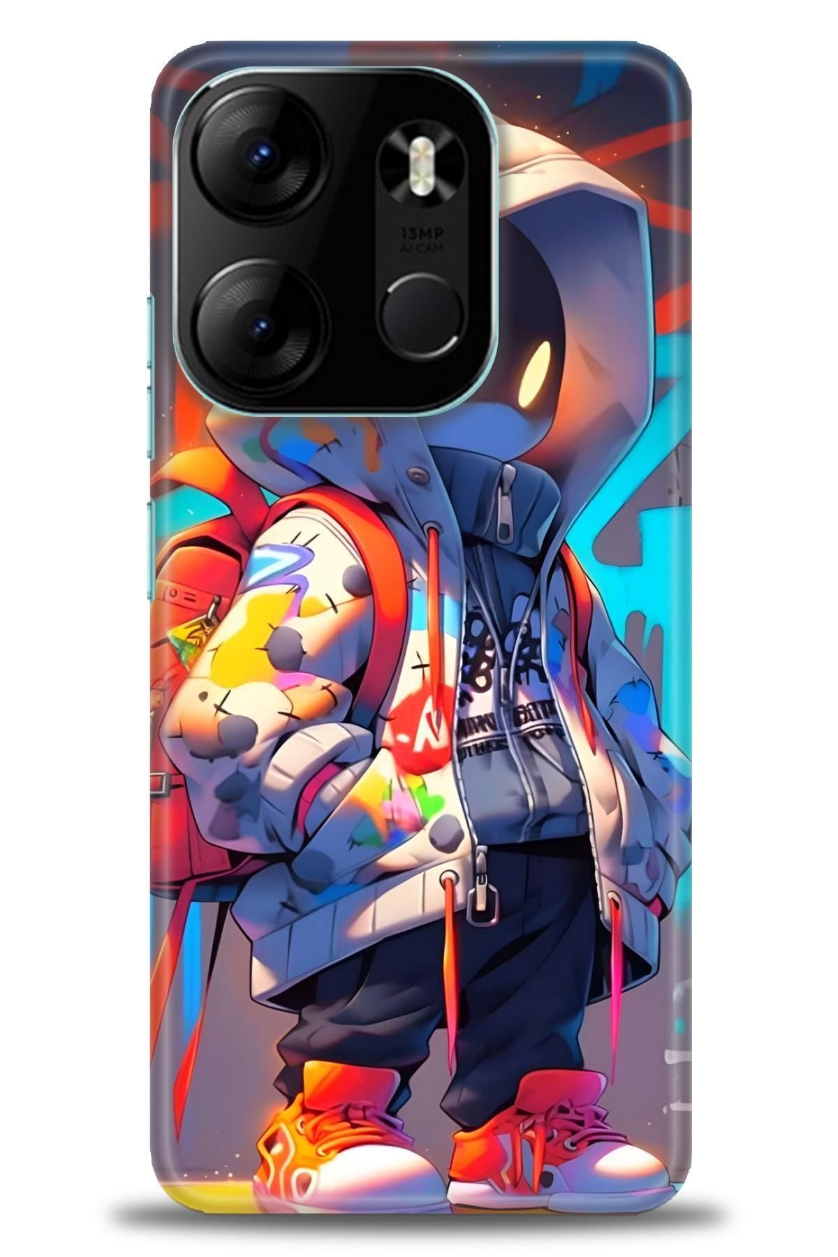 TECNO Spark Go 2023 İle Uyumlu HD Baskılı Kılıf - Karışık Seri - 365