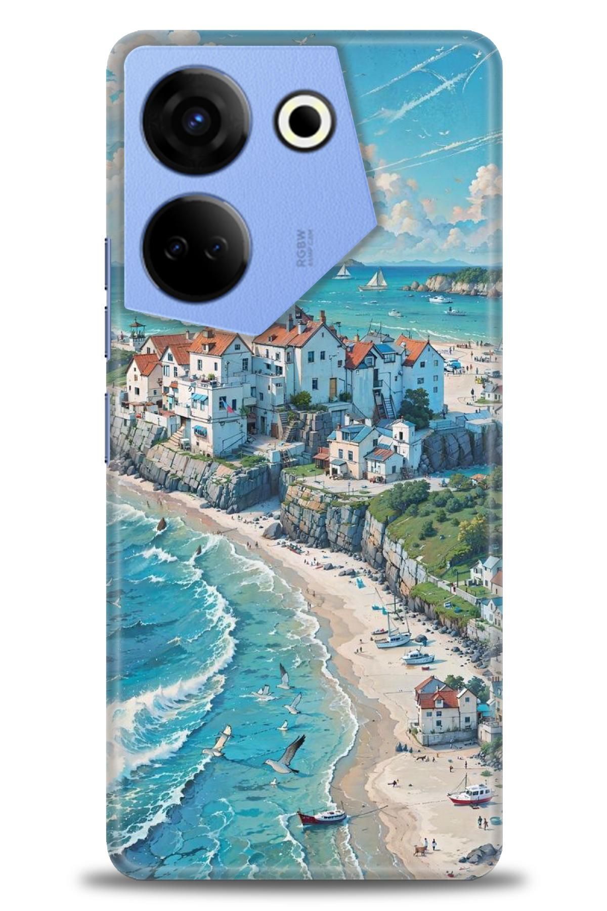 TECNO Camon 20 Pro 5G (CK8n) İle Uyumlu HD Baskılı Kılıf - Karışık Seri - 725