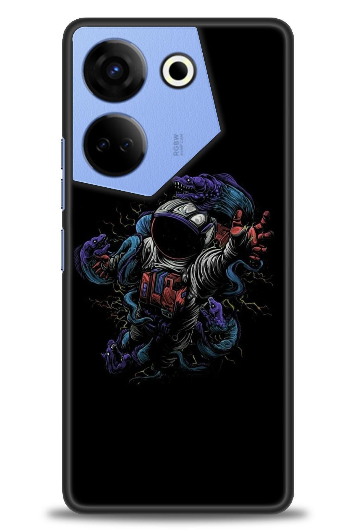 TECNO Camon 20 Pro 4G (CK7n)İle Uyumlu HD Baskılı Kılıf - Karışık Seri - 915