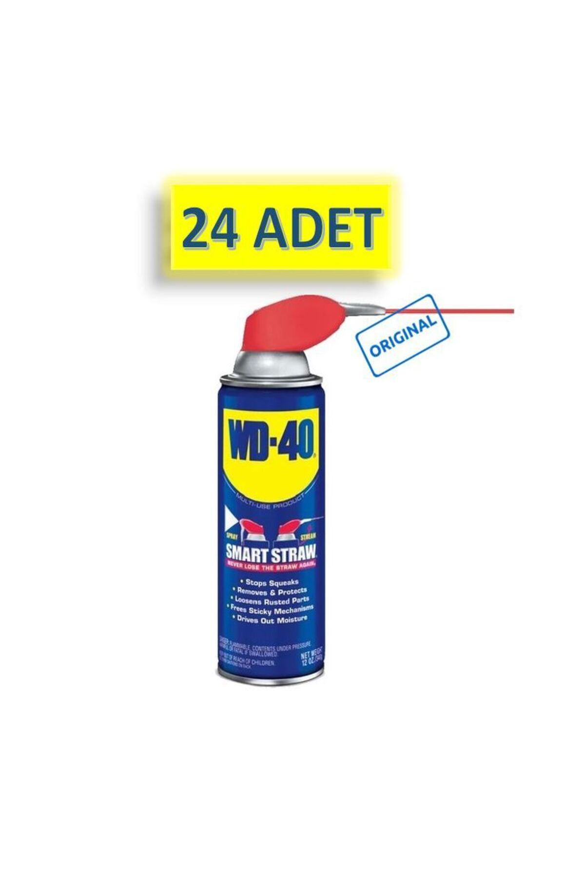 WD-40 SMART STRAW 350 ML 24 ADET