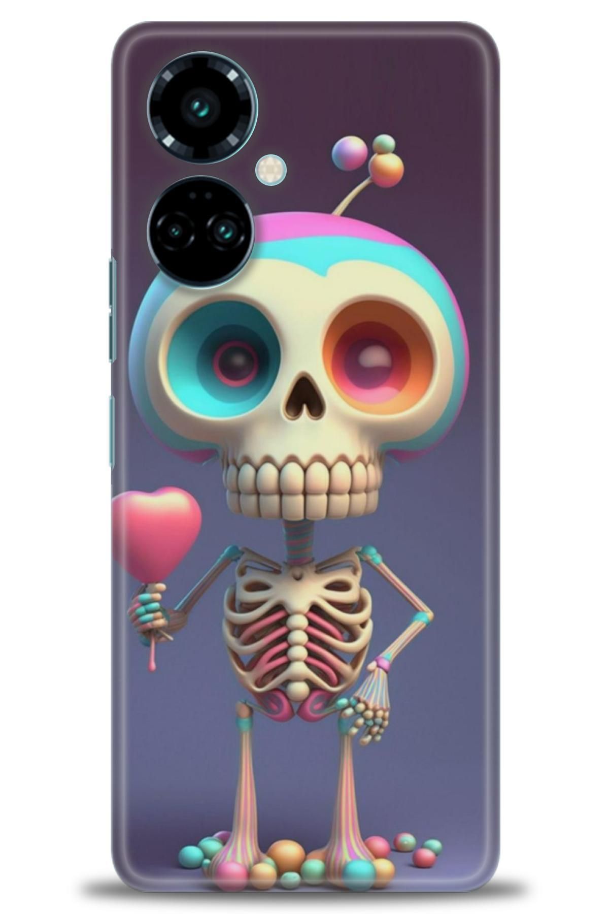 TECNO Camon 19 Pro (CL8n) İle Uyumlu HD Baskılı Kılıf - Karışık Seri - 795