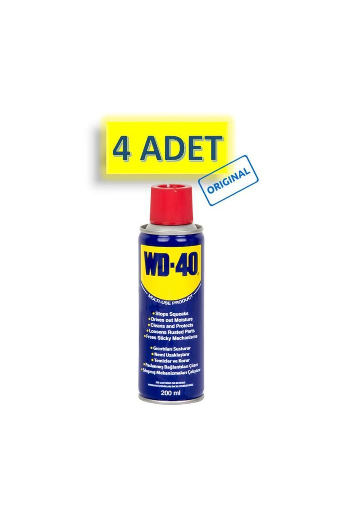 WD-40 200 ML 4 ADET