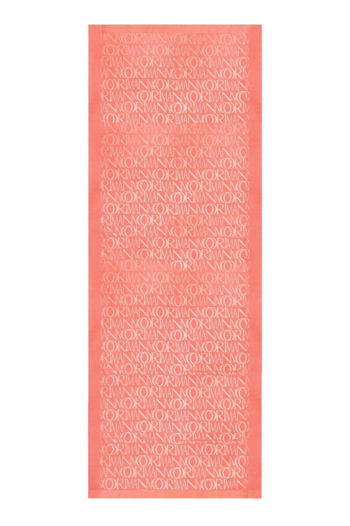 Imannoor İmannoor 3046 İmza Monogram Shiny Jakar Şal 70x200
