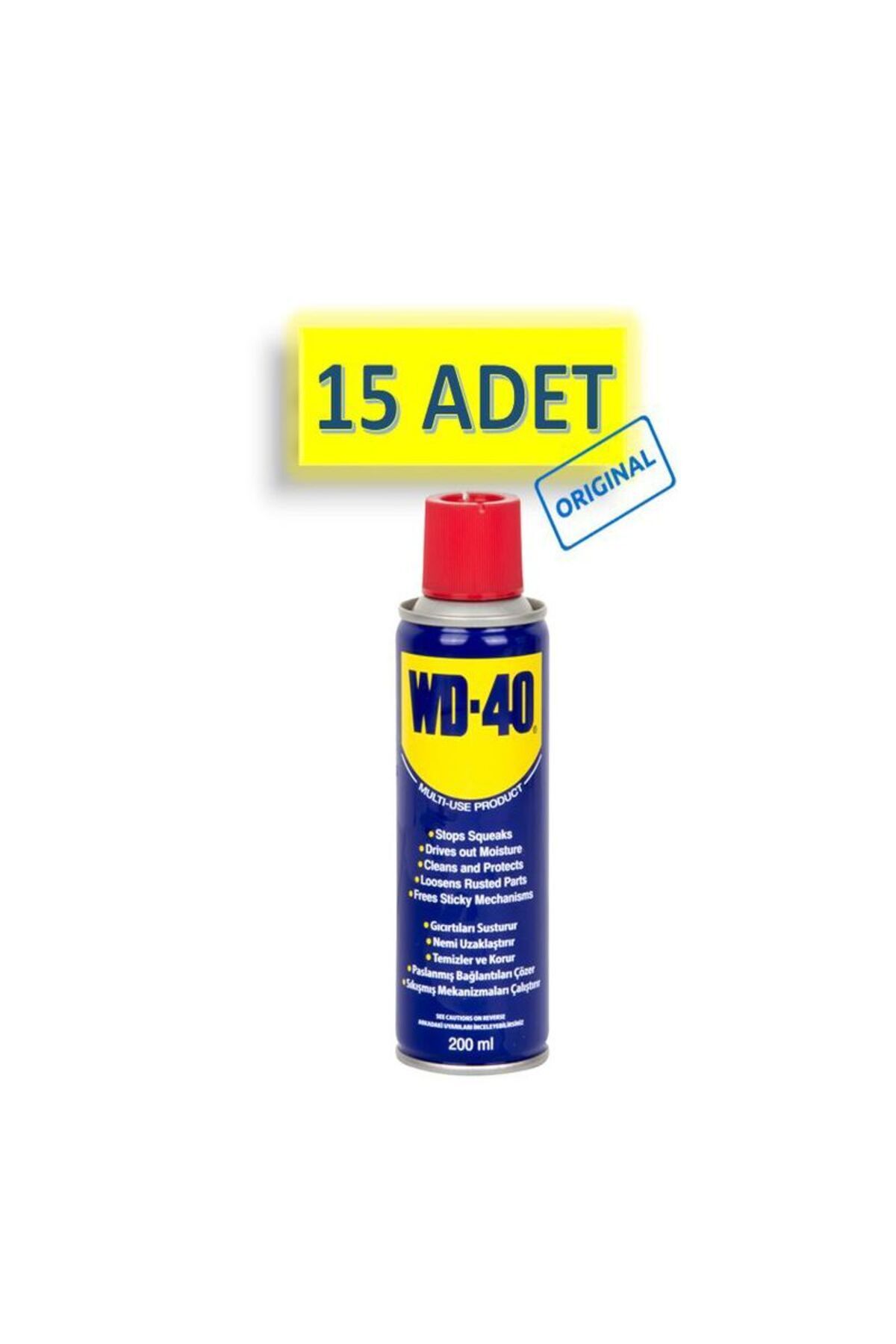 WD-40 200 ML 15 ADET