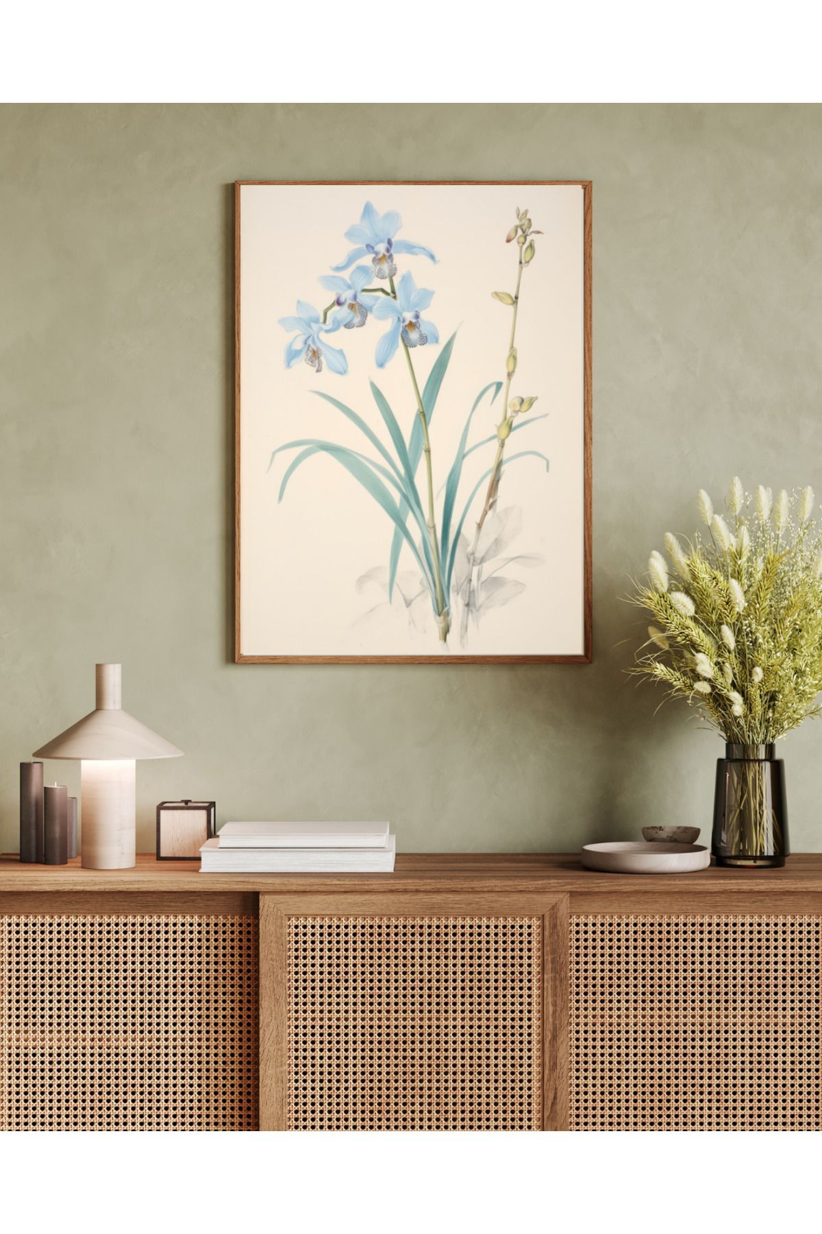 woodhomeworks tek parça salon ofis dekor tablo