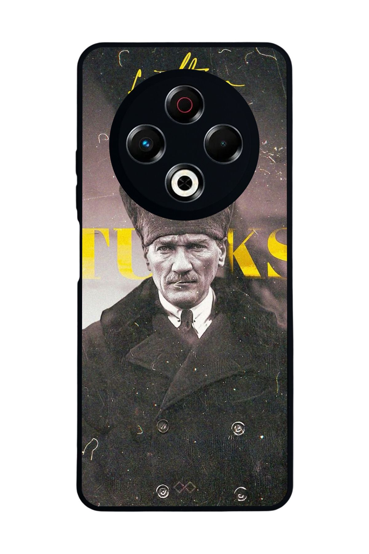 TECNO Spark 30 Uyumlu Mat Siyah Kılıf – Yumuşak Silikon, Koruyucu, Şok Emici Kapak