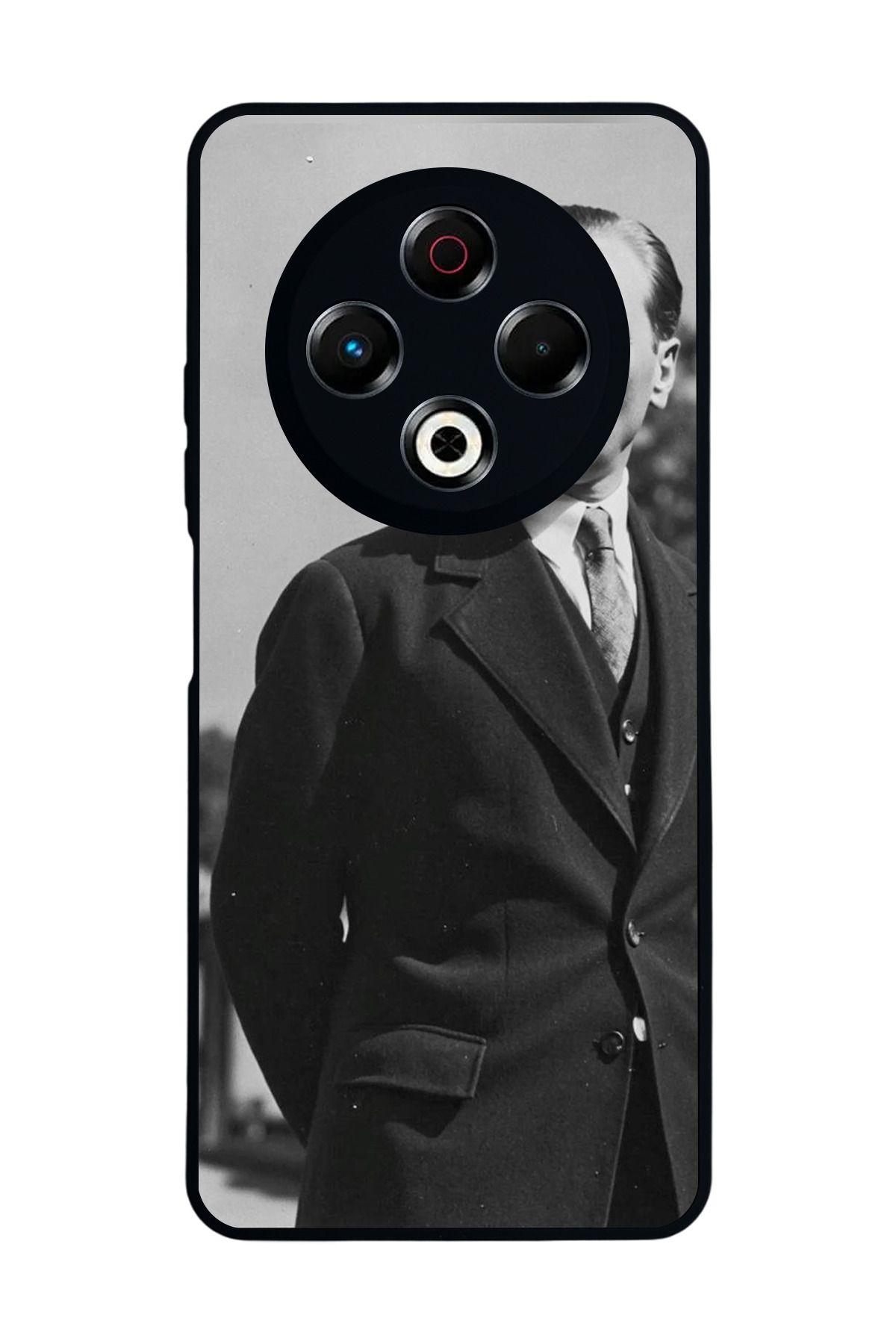 TECNO Spark 30 Uyumlu Mat Siyah Kılıf – Yumuşak Silikon, Koruyucu, Şok Emici Kapak