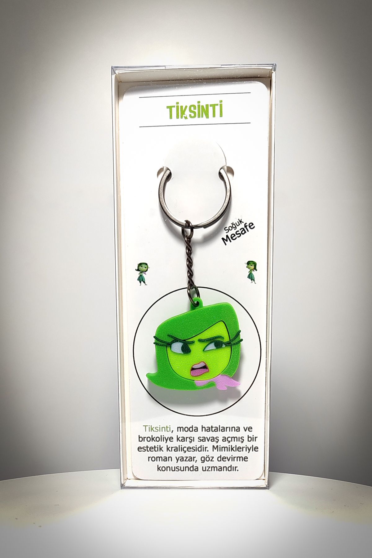 Saes Labs Ters Yüz (Inside Out) Tiksinti Anahtarlık