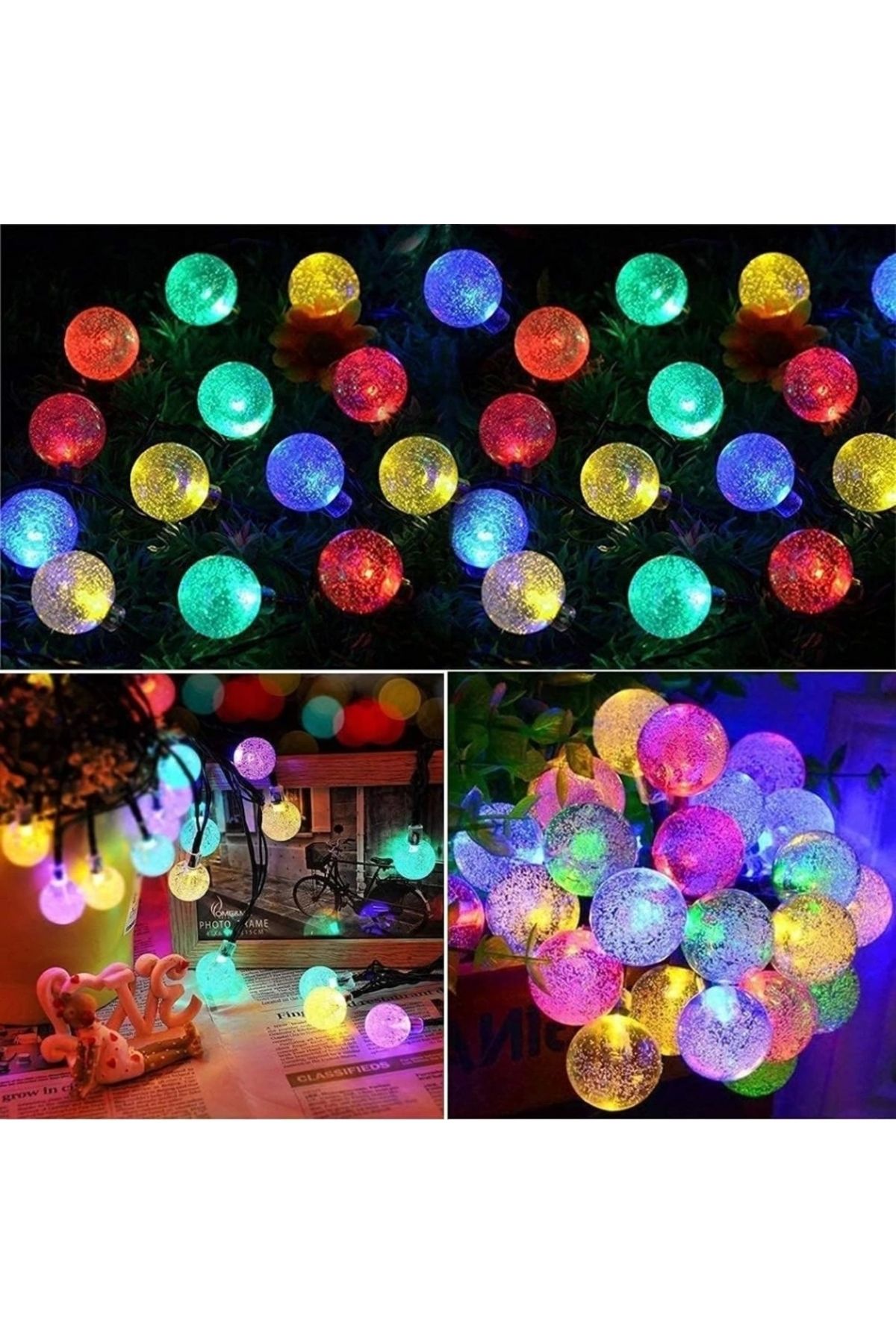 Nemere 50 Led 7 M RGB Solar