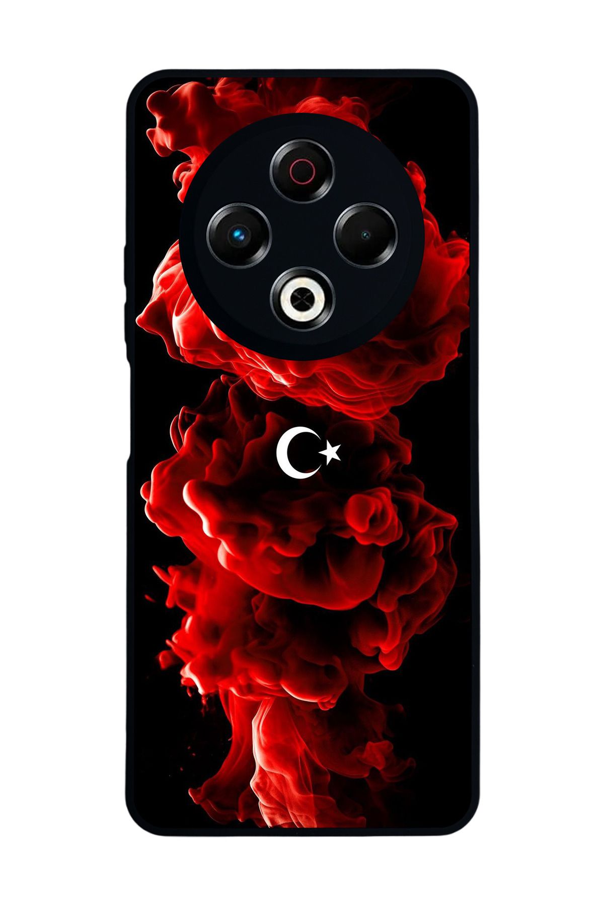 TECNO Spark 30 Uyumlu Mat Siyah Kılıf – Yumuşak Silikon, Koruyucu, Şok Emici Kapak