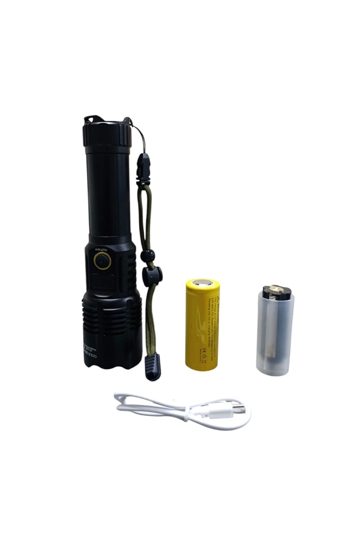 Nemere 1500 Lümen TG Led 2800 mAH Zoom Özellikli Şarj Edilebilir El Feneri SK3300