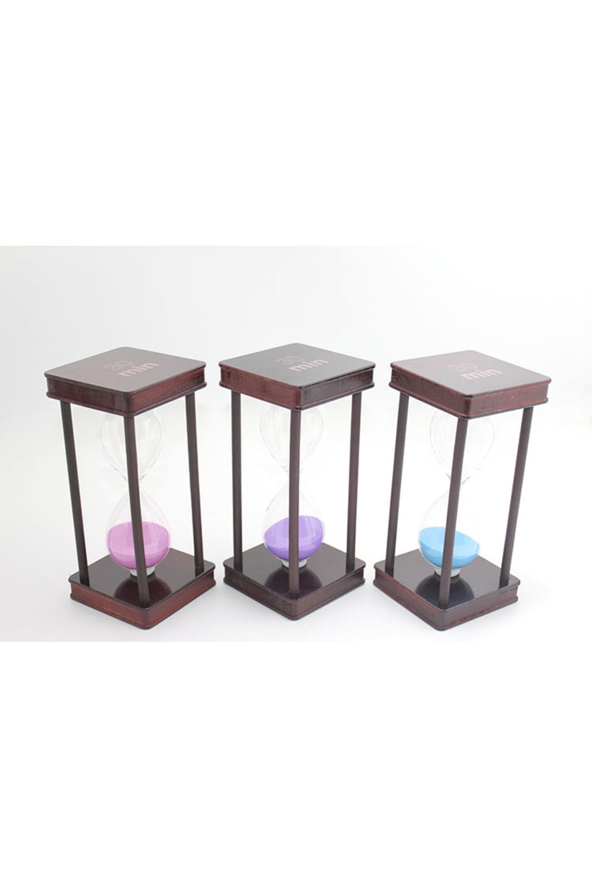 MR RZN STORE Ahşap Kum Saati 30 DK Model 1
