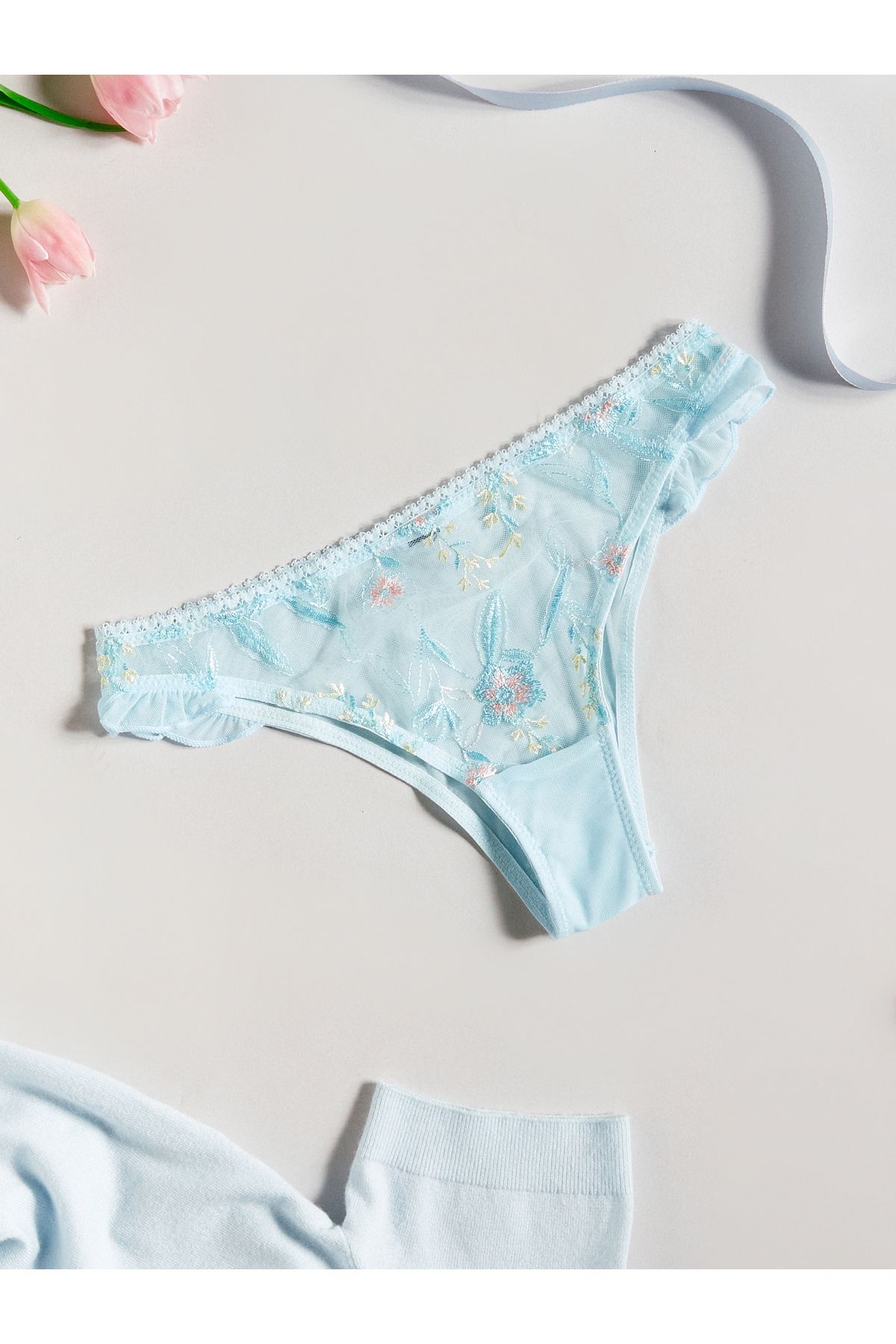 LC Waikiki Çiçekli Fantezi Brazilian Külot