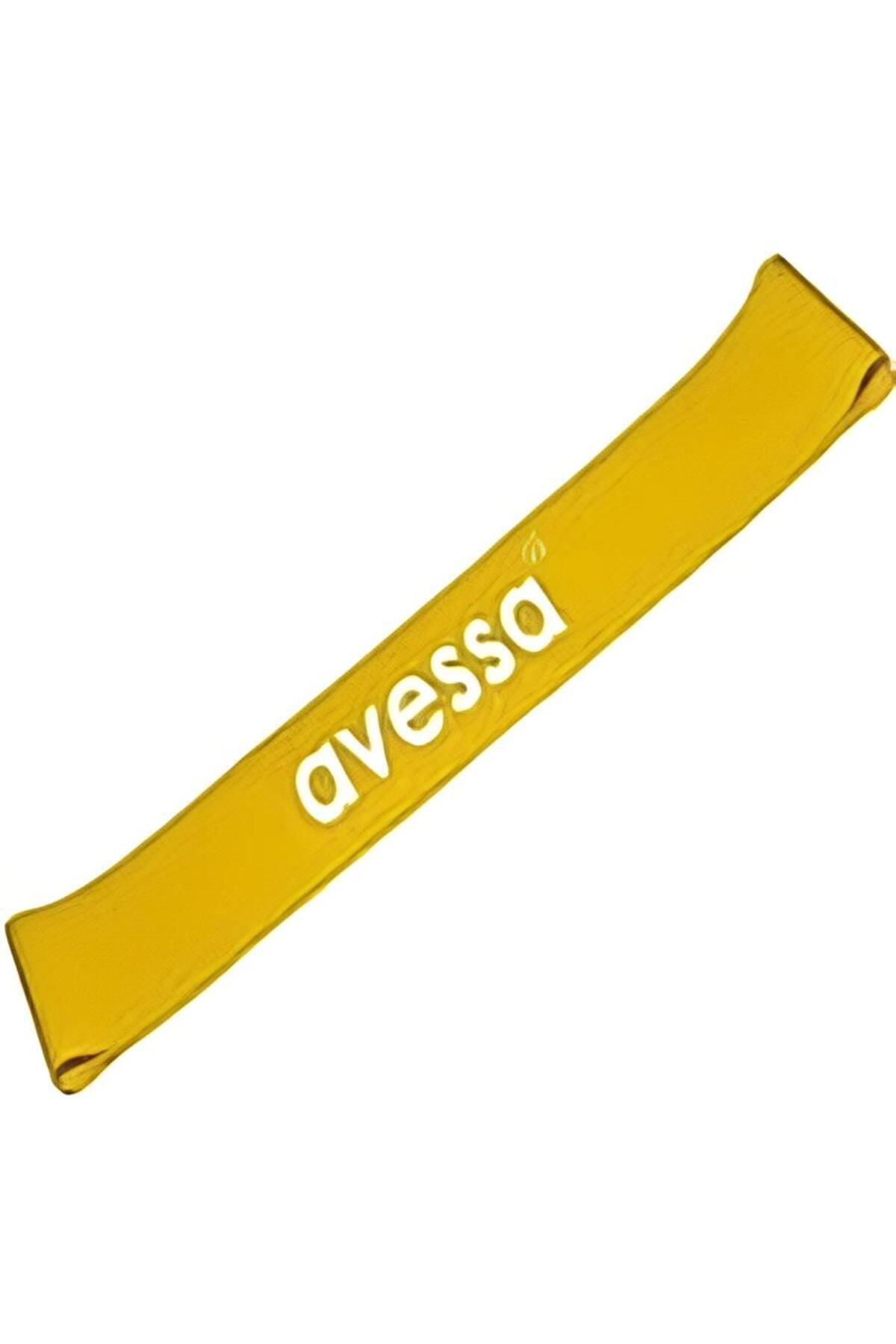 alsepeteavm AVESSA LAB-100 LATEKS EGZERSİZ BANDI 5 CM SARI RENK HAFİF (500)