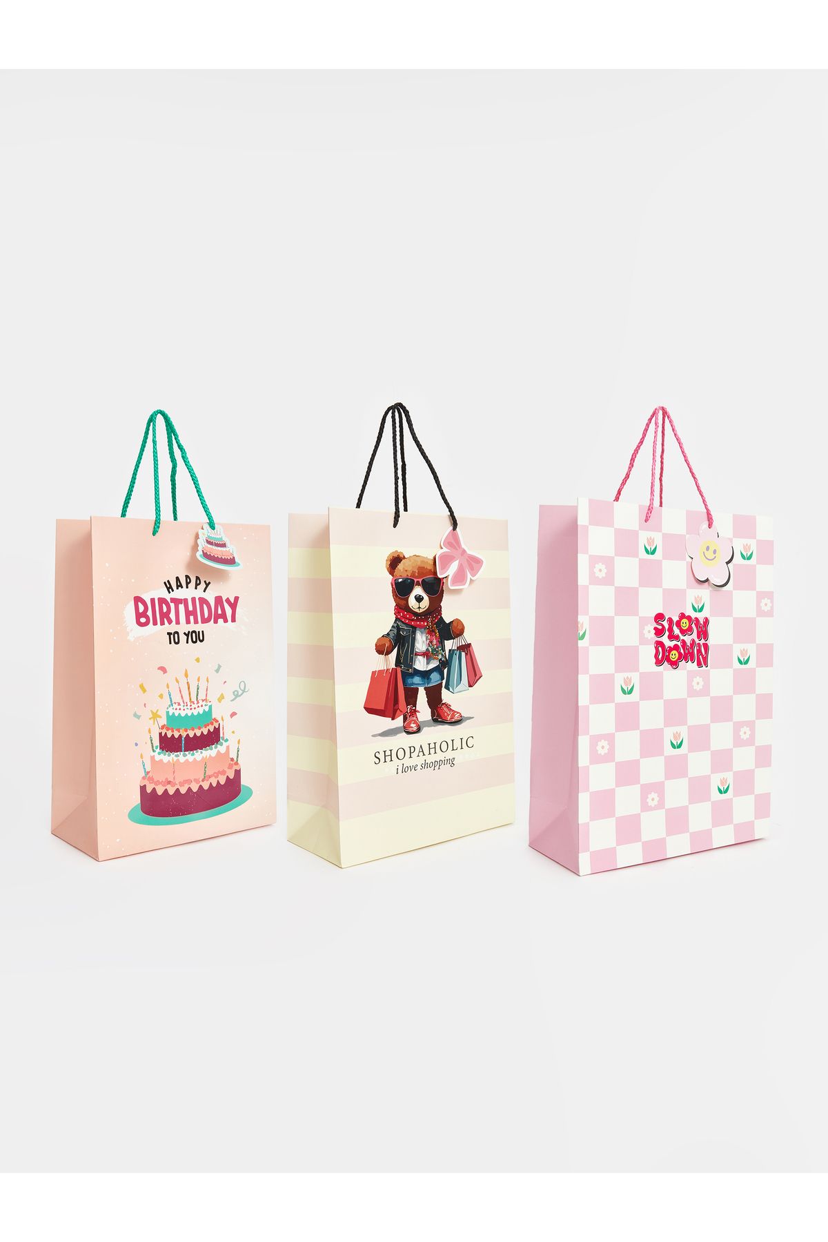 LC Waikiki Baskılı Karton Poşet