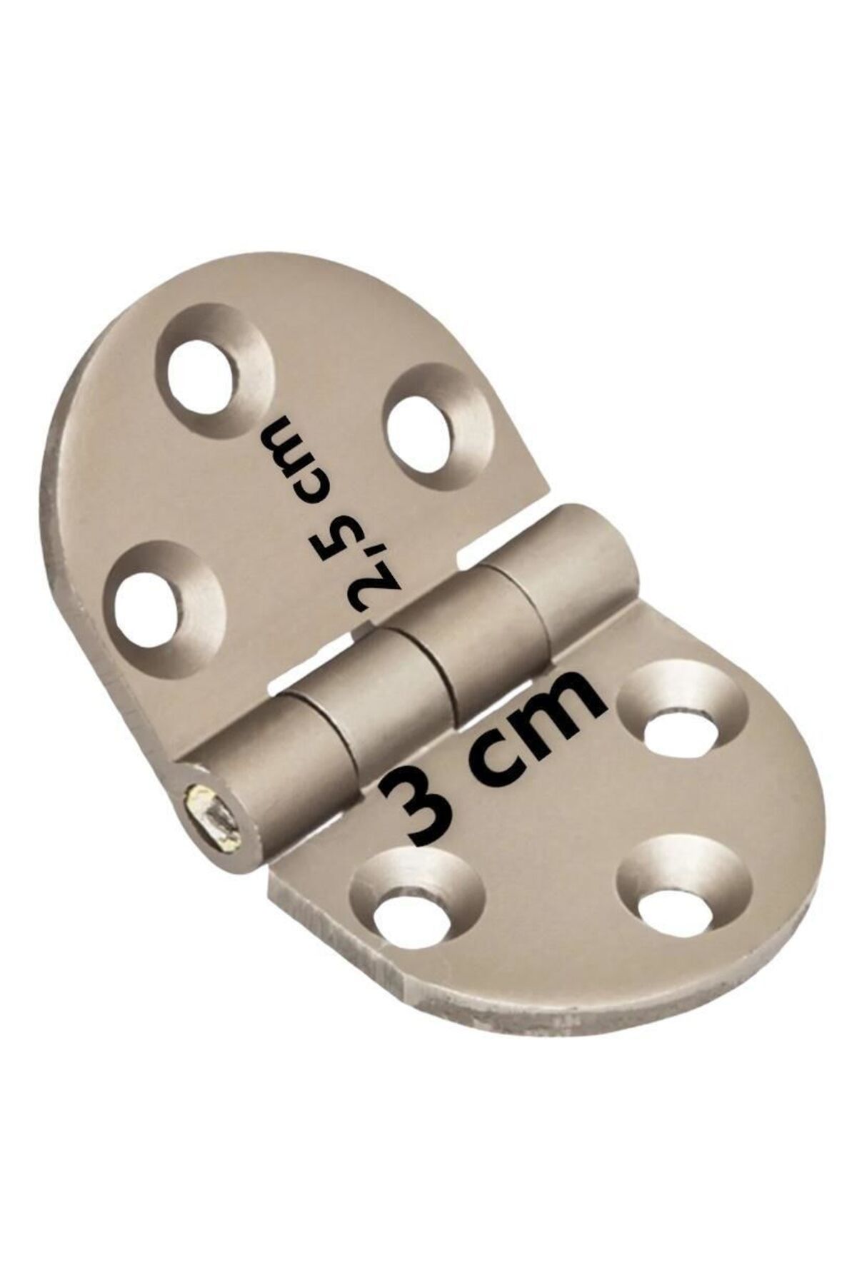 pazarella Yüksel Oval Alüminyum Kasa Menteşesi 3 cm