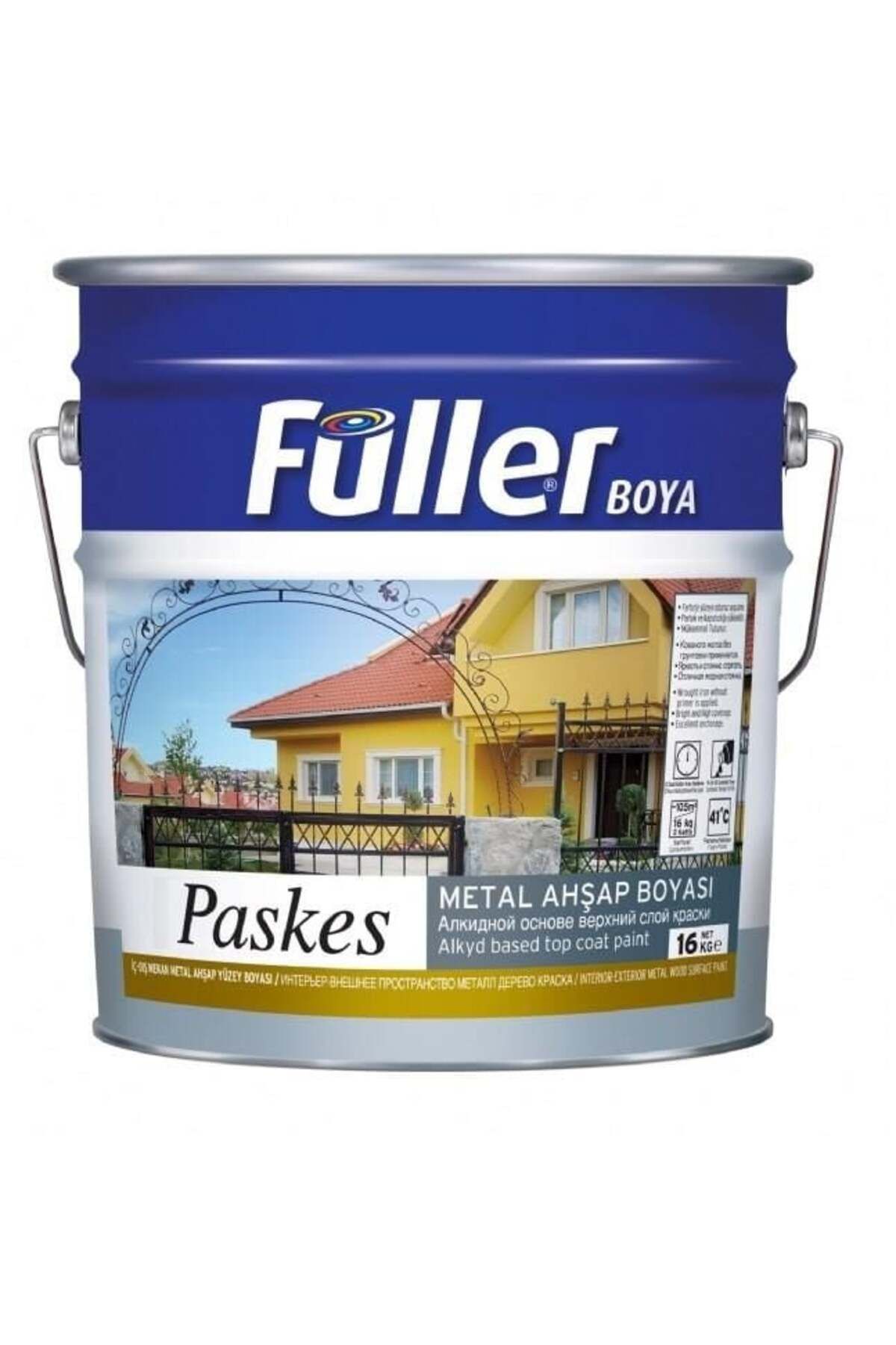 pazarella Paskes Sentetik Metal Boya 2,5 Kg Beyaz