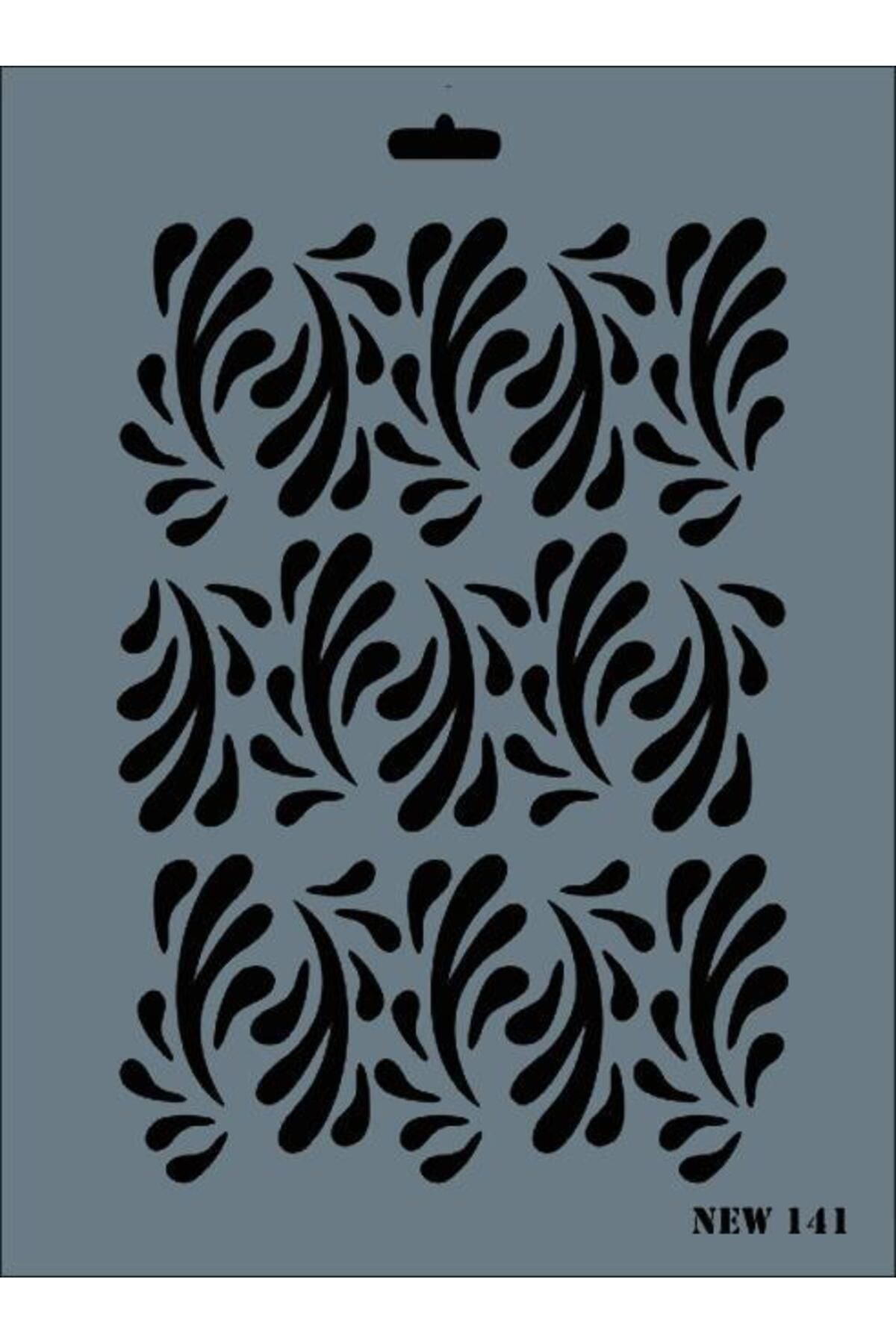 AYLİNA New Seri N-141 Stencil 35x25 cm